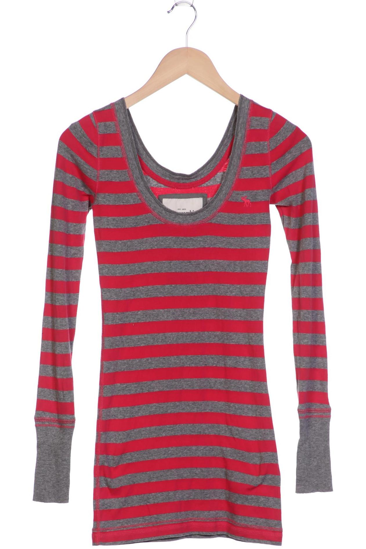 

Abercrombie & Fitch Damen Langarmshirt, grau