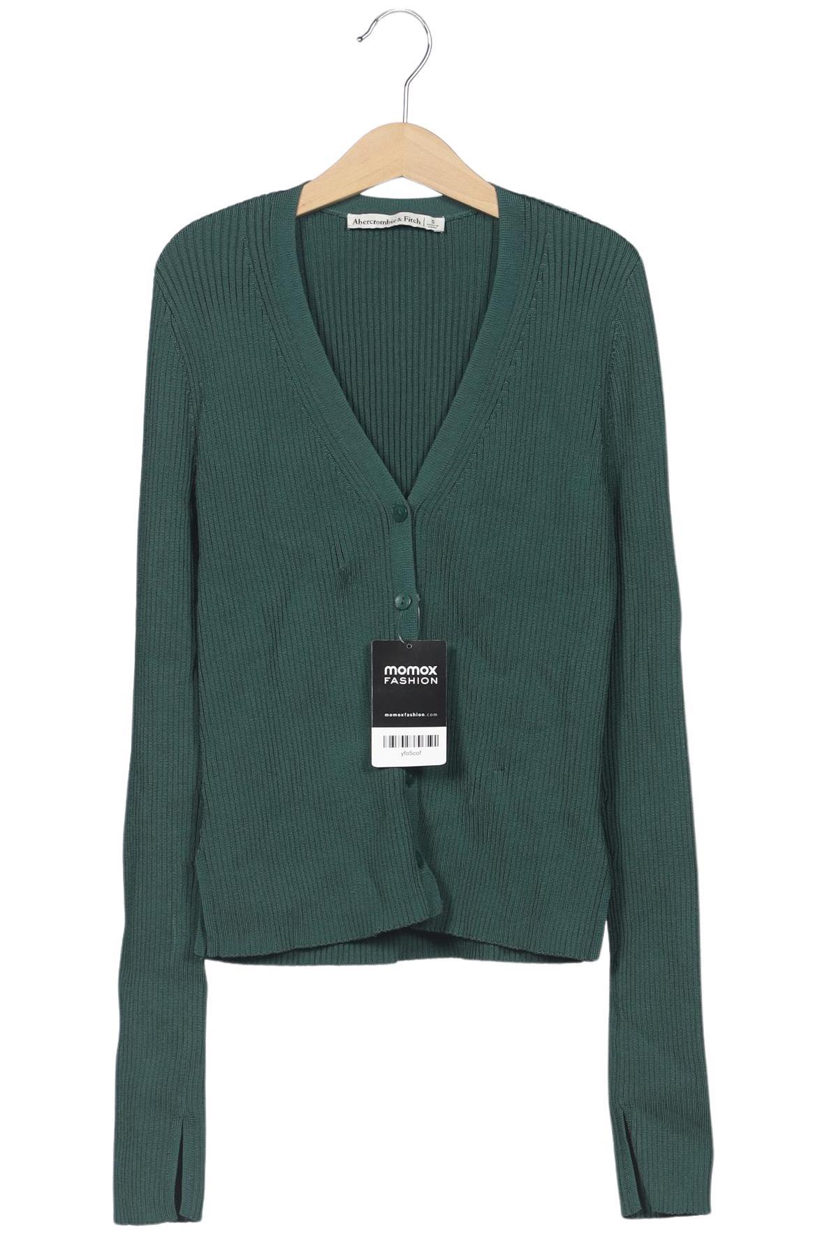 

Abercrombie & Fitch Damen Strickjacke, grün, Gr. 36