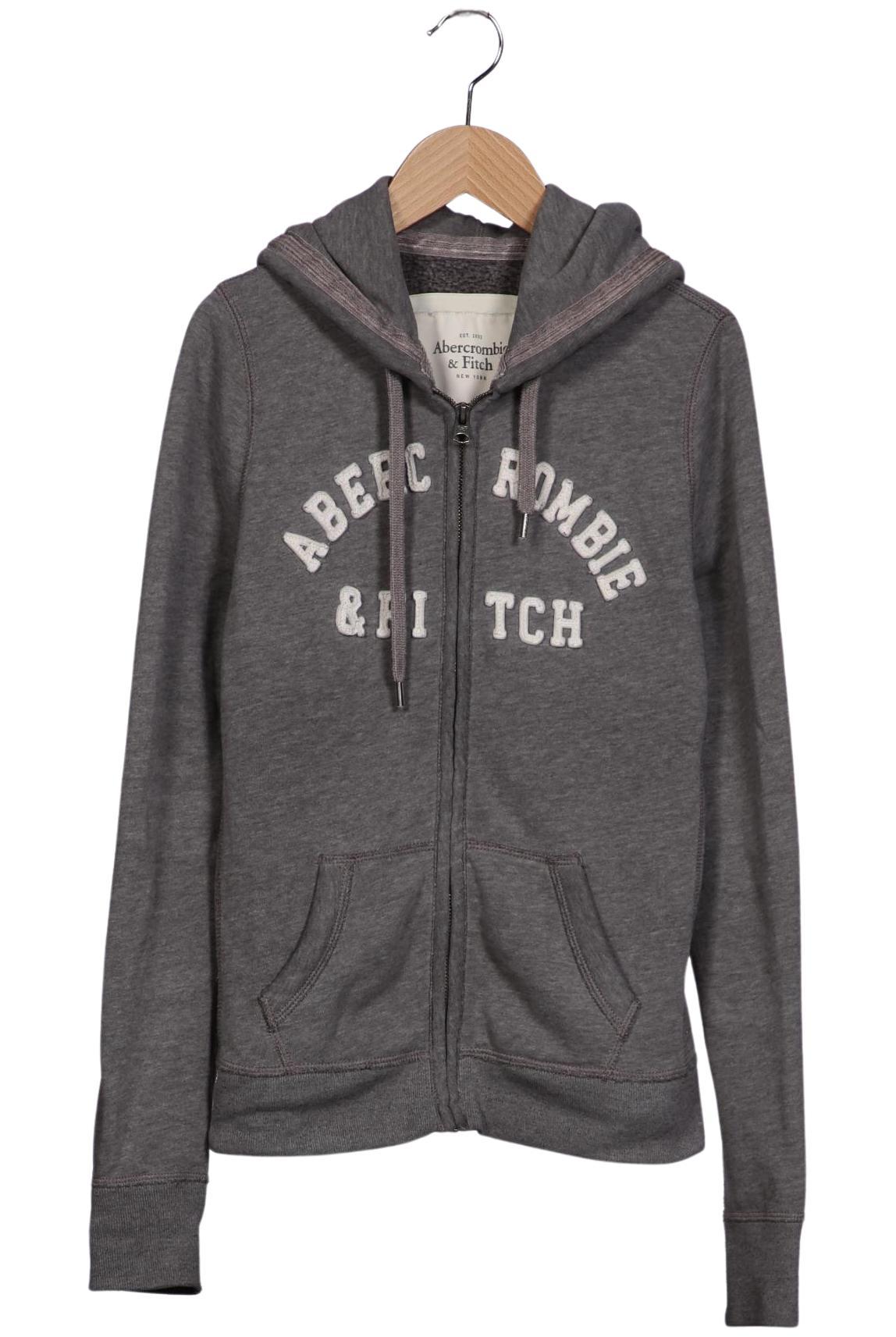 

Abercrombie & Fitch Damen Kapuzenpullover, grau, Gr. 38