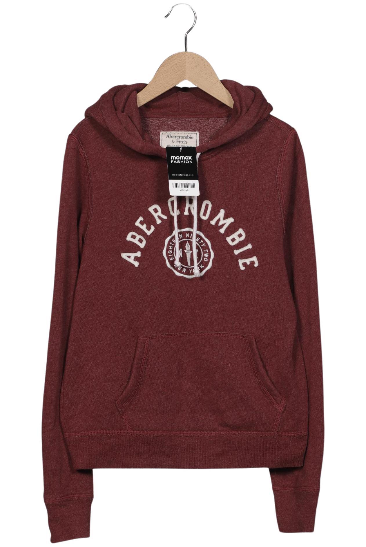 

Abercrombie & Fitch Damen Kapuzenpullover, bordeaux, Gr. 36