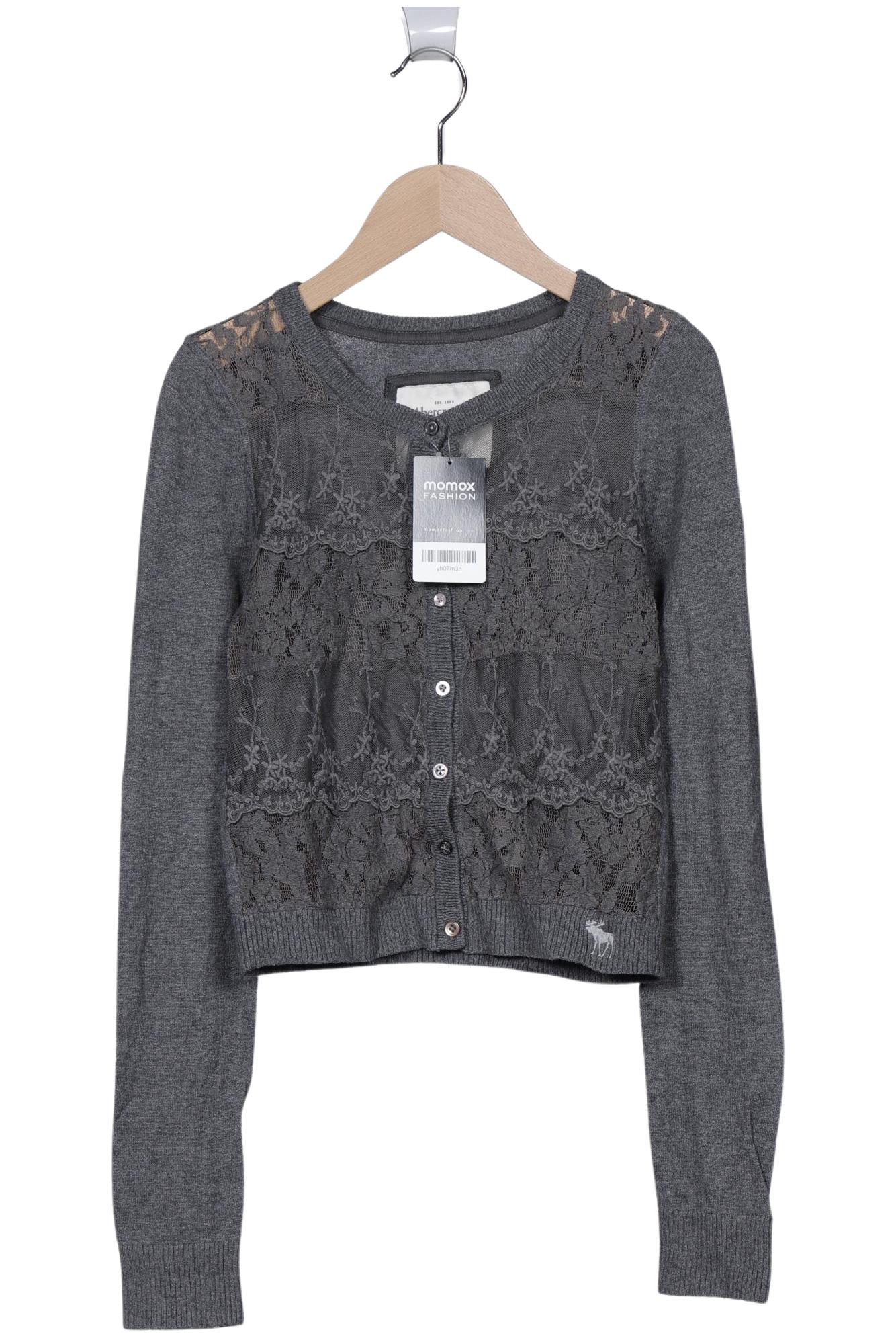 

Abercrombie & Fitch Damen Strickjacke, grau, Gr. 36