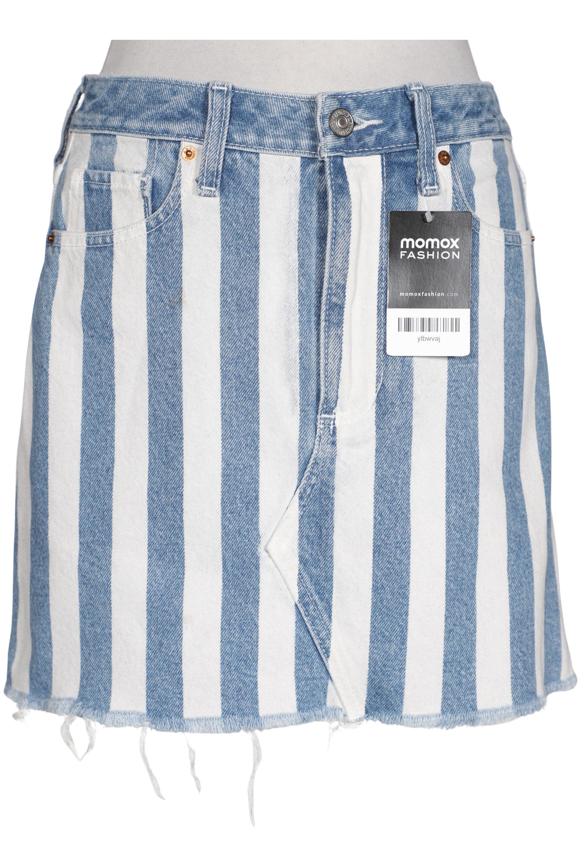 

Abercrombie & Fitch Damen Rock, hellblau, Gr. 26