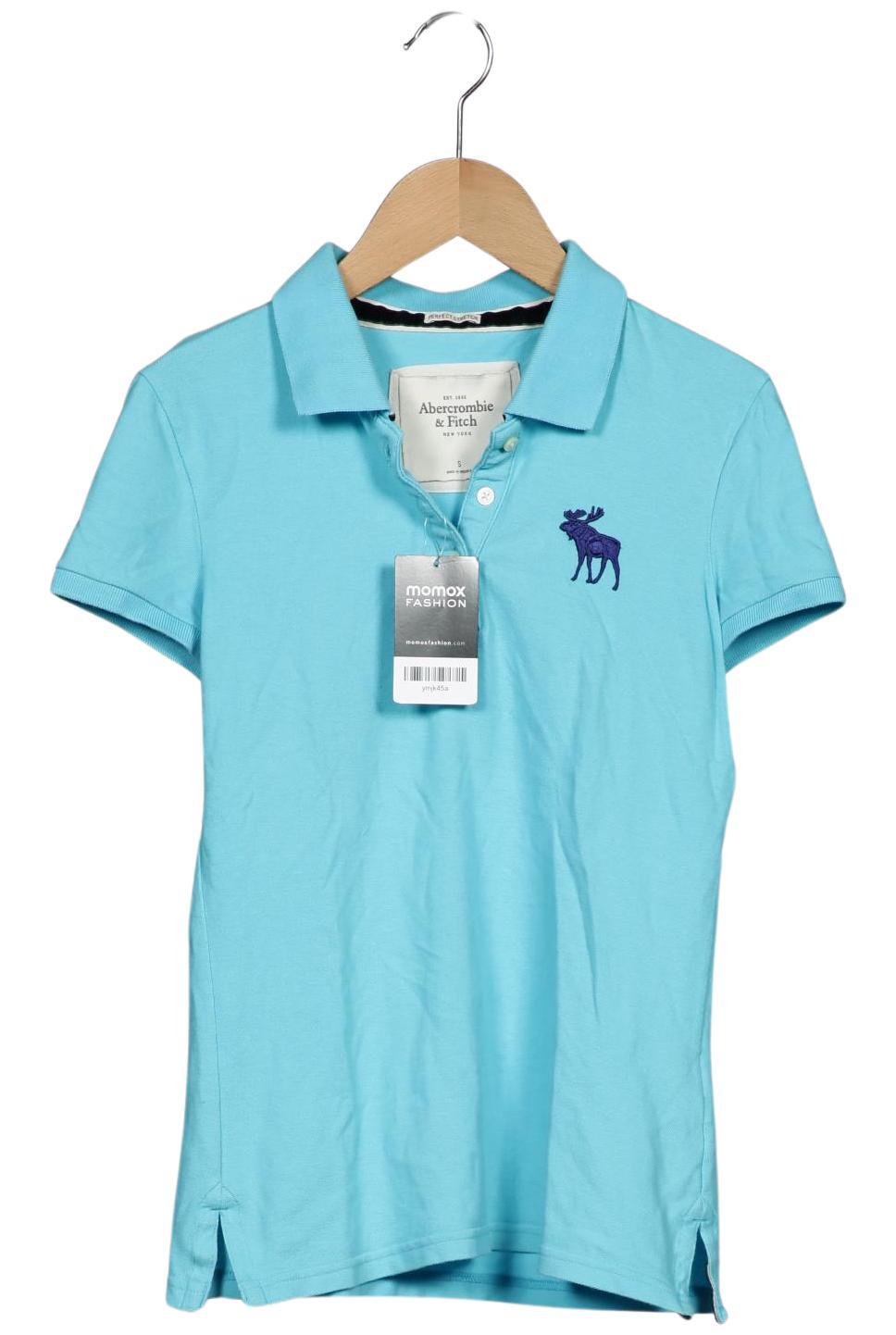 

Abercrombie & Fitch Damen Poloshirt, hellblau, Gr. 36