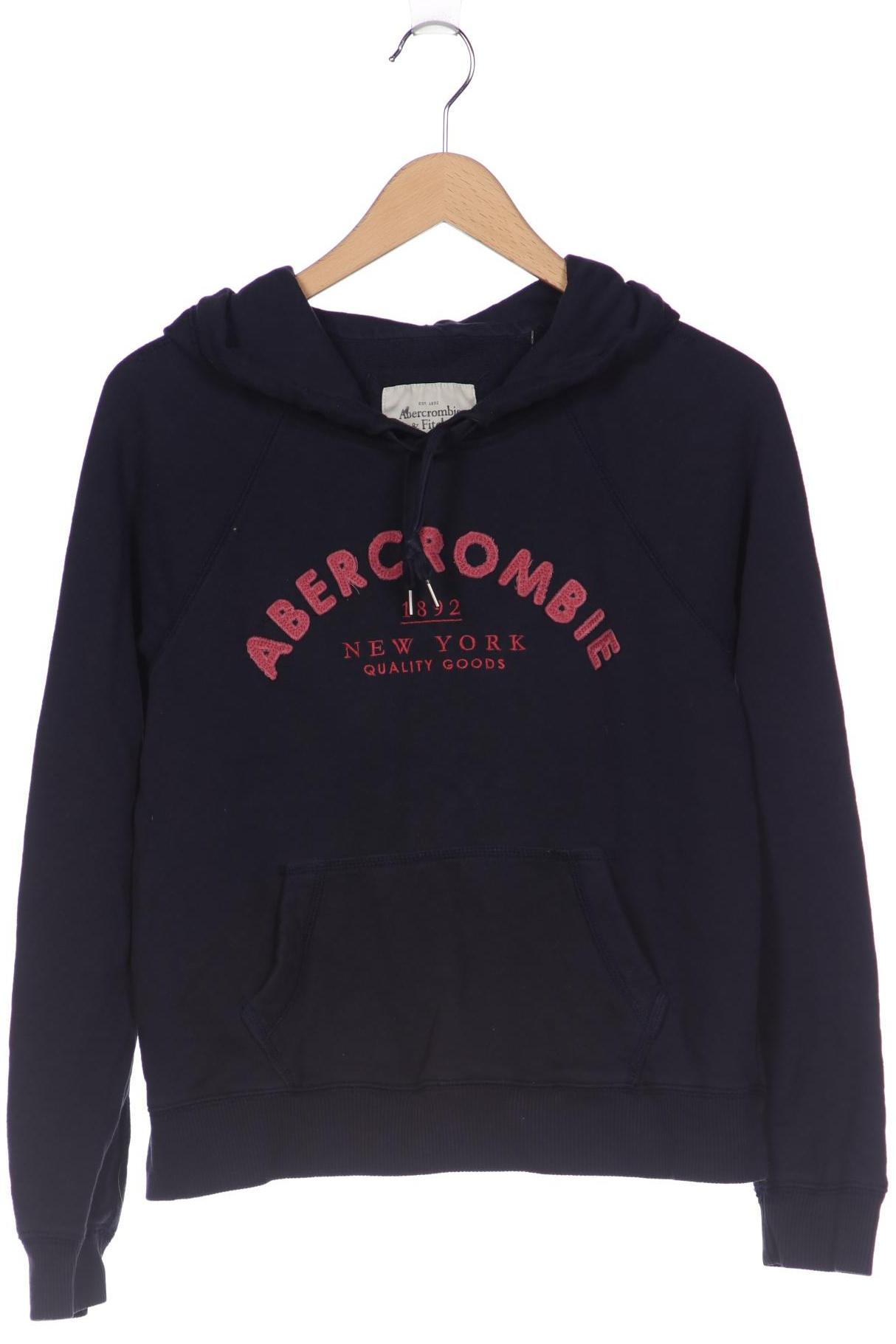 

Abercrombie & Fitch Damen Kapuzenpullover, marineblau