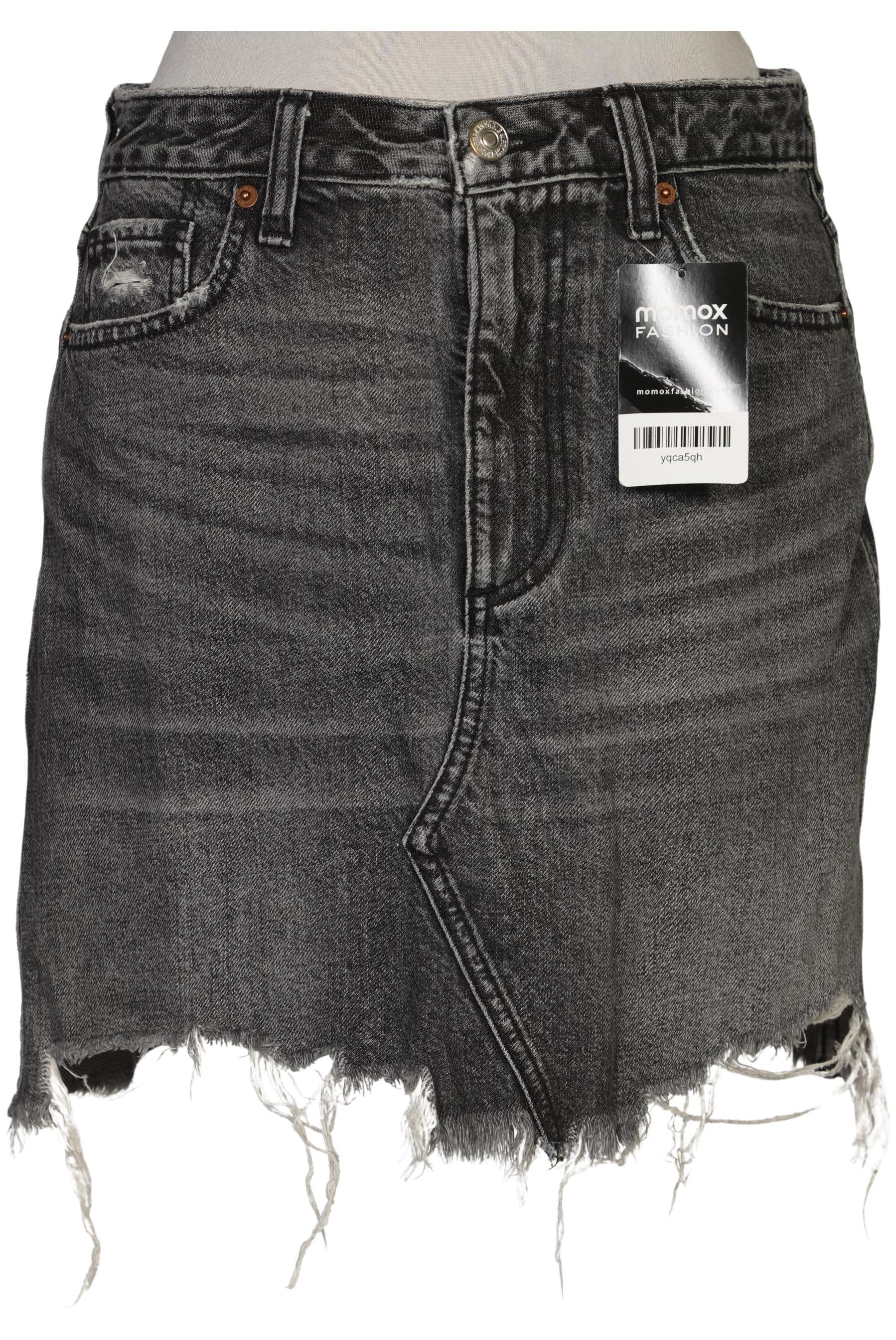 

Abercrombie & Fitch Damen Rock, grau, Gr. 26