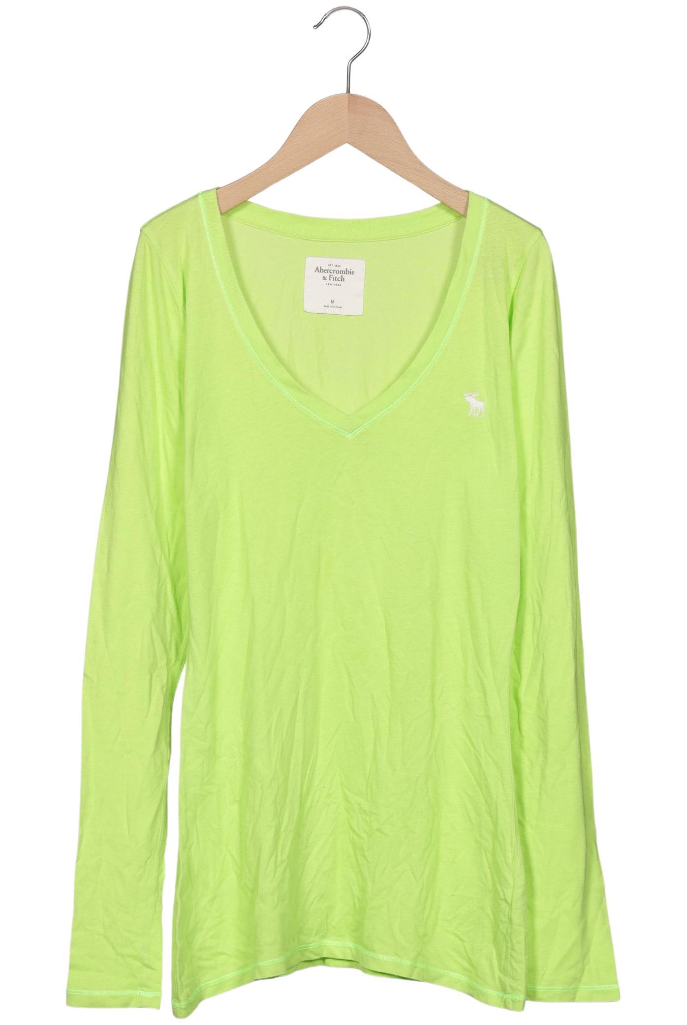 

Abercrombie & Fitch Damen Langarmshirt, neon, Gr. 38