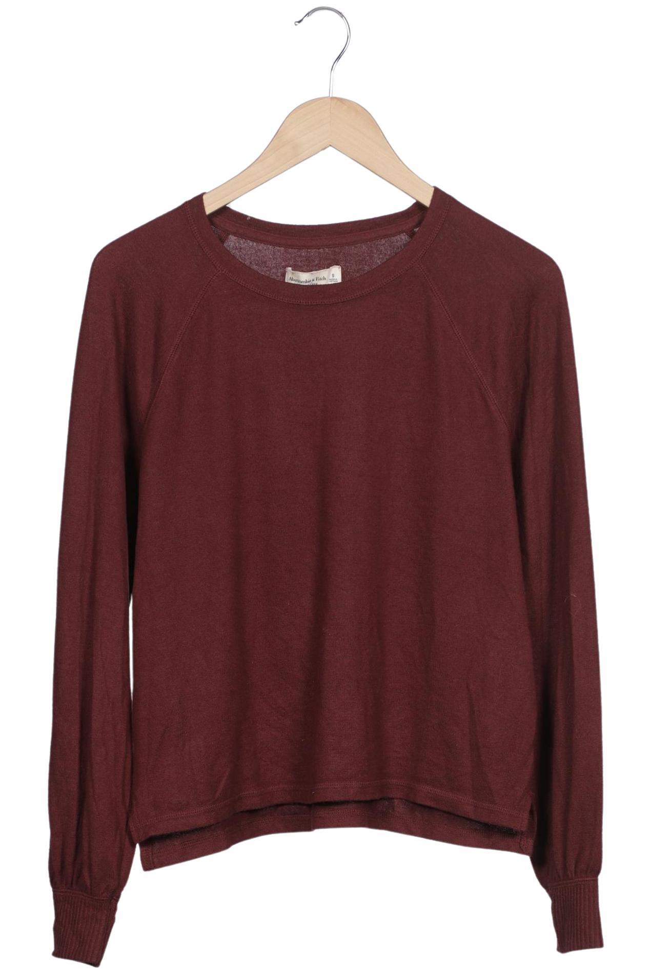

Abercrombie & Fitch Damen Pullover, bordeaux, Gr. 36