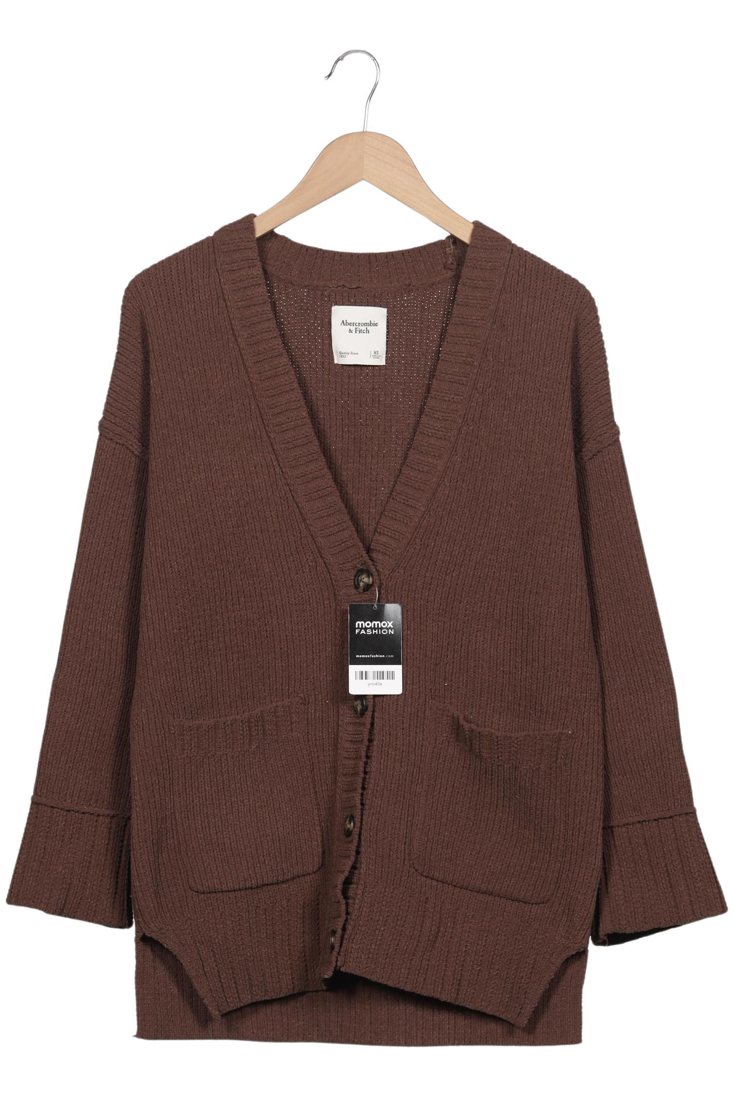 

Abercrombie & Fitch Damen Strickjacke, braun, Gr. 34
