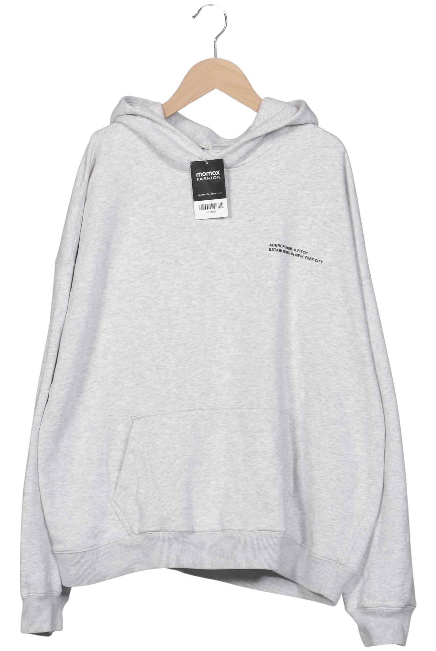 

Abercrombie & Fitch Damen Kapuzenpullover, grau, Gr. 42