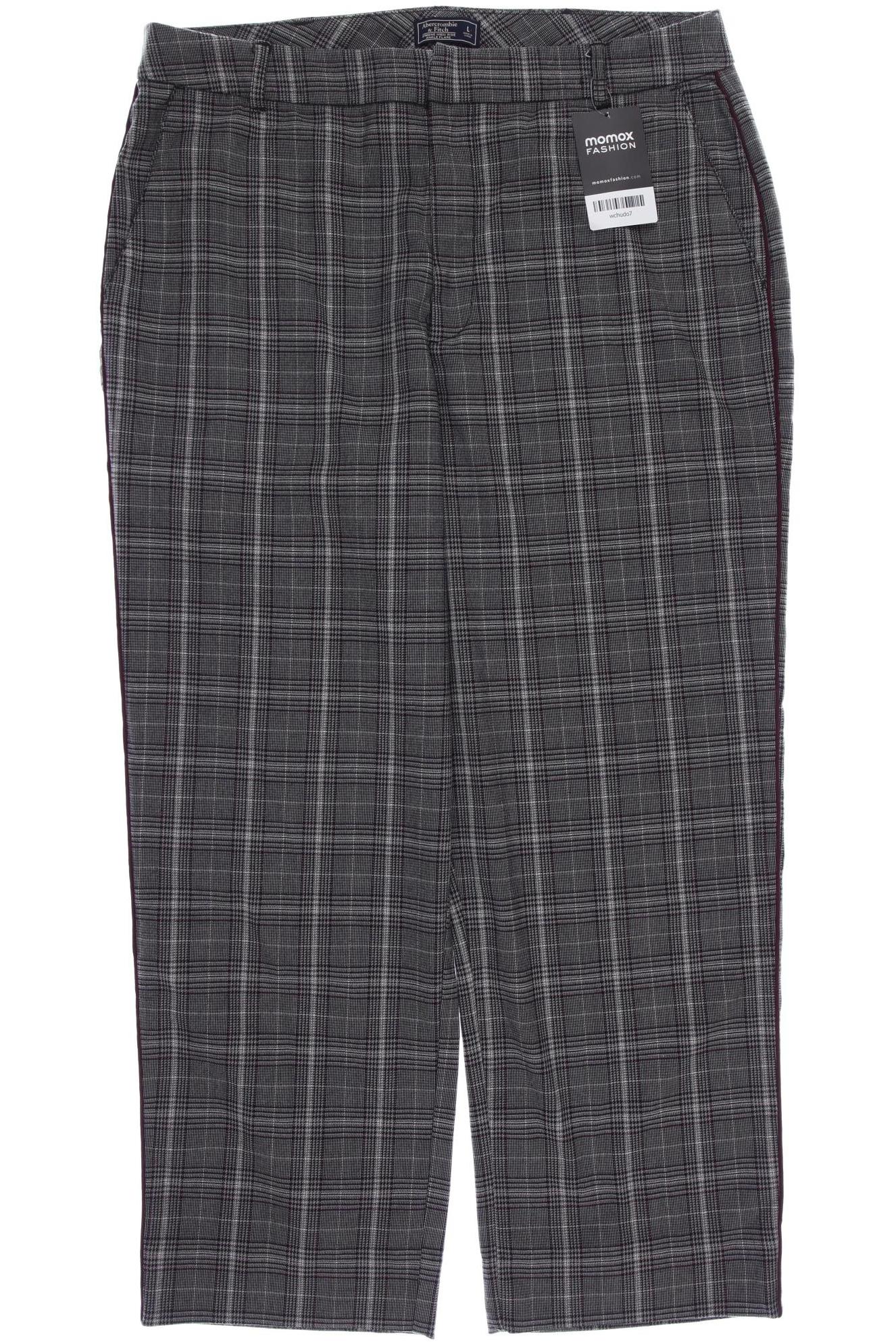 

Abercrombie & Fitch Damen Stoffhose, grau, Gr. 0