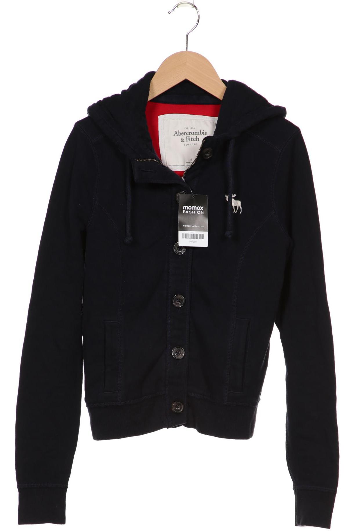 

Abercrombie & Fitch Damen Kapuzenpullover, marineblau, Gr. 38