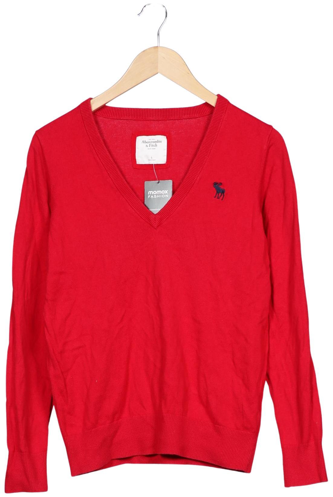 

Abercrombie & Fitch Damen Pullover, rot, Gr. 42
