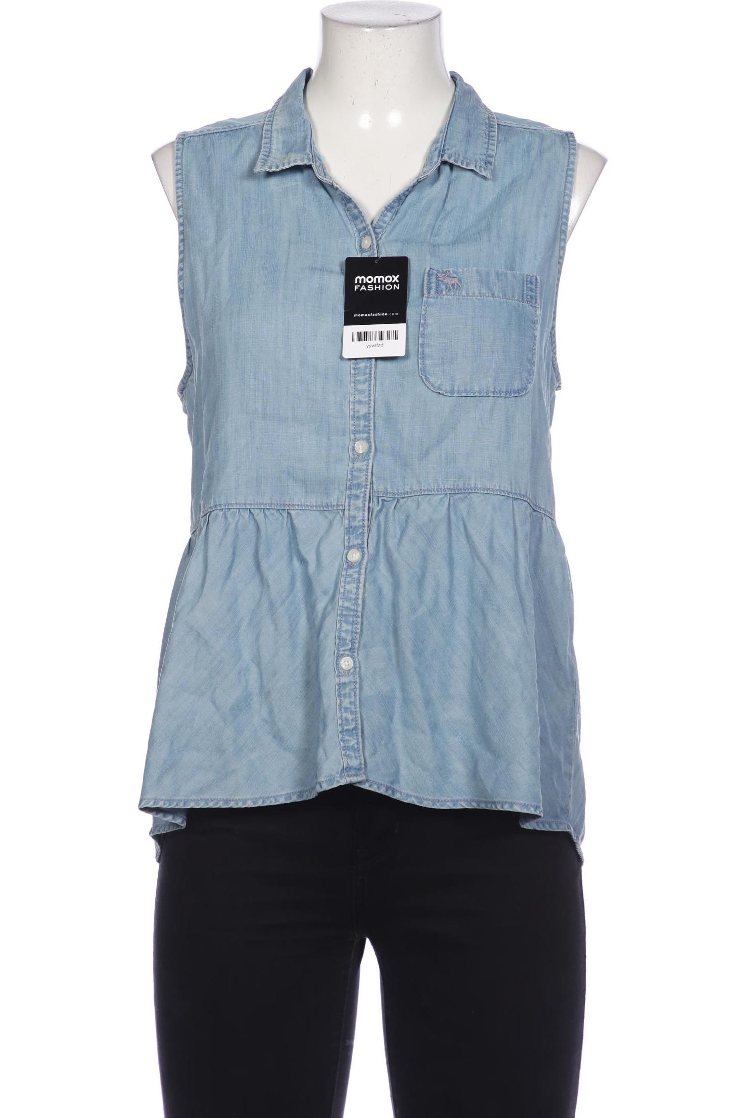 

Abercrombie & Fitch Damen Bluse, hellblau, Gr. 42