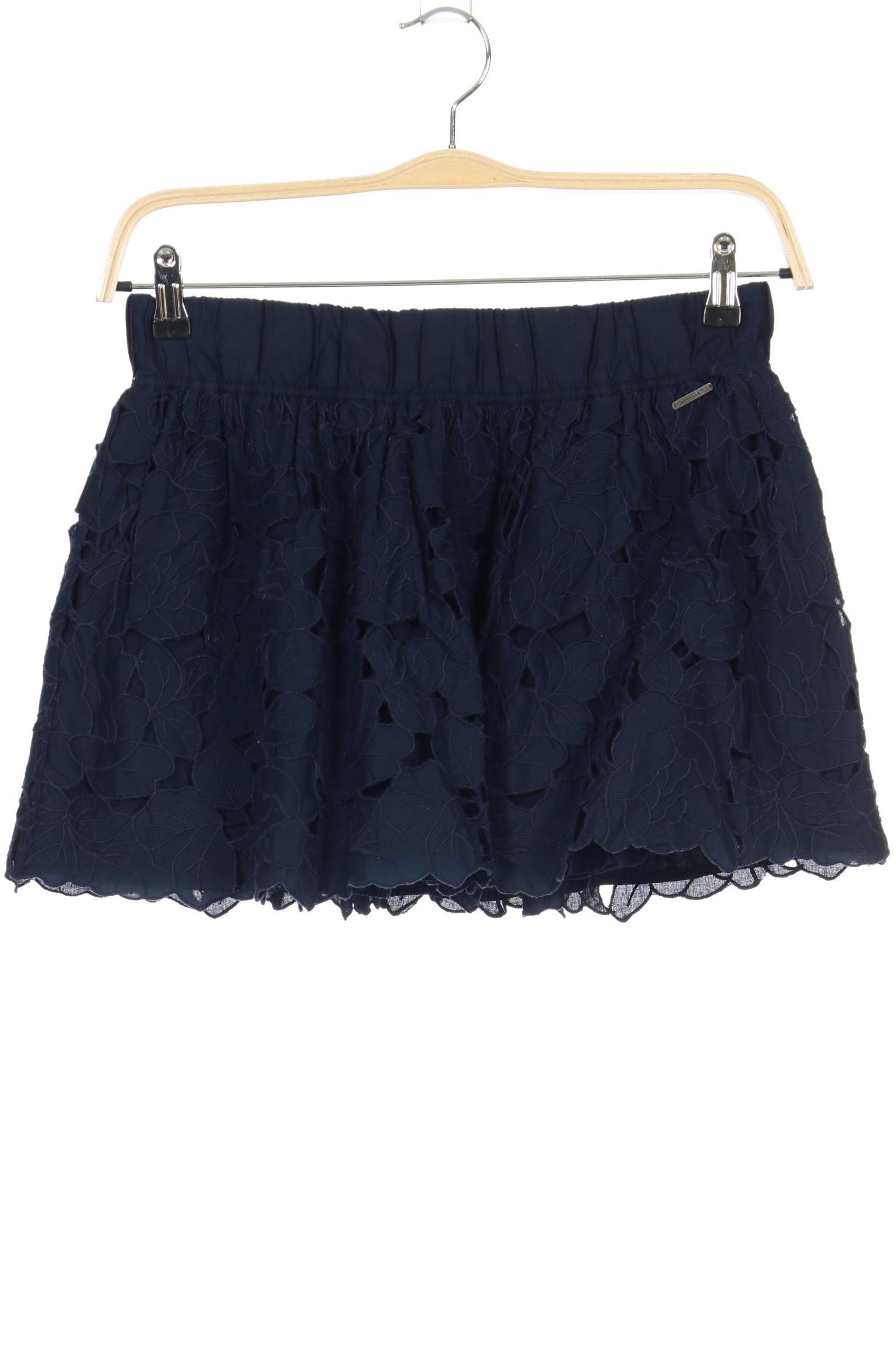 

Abercrombie & Fitch Damen Rock, blau, Gr. 42