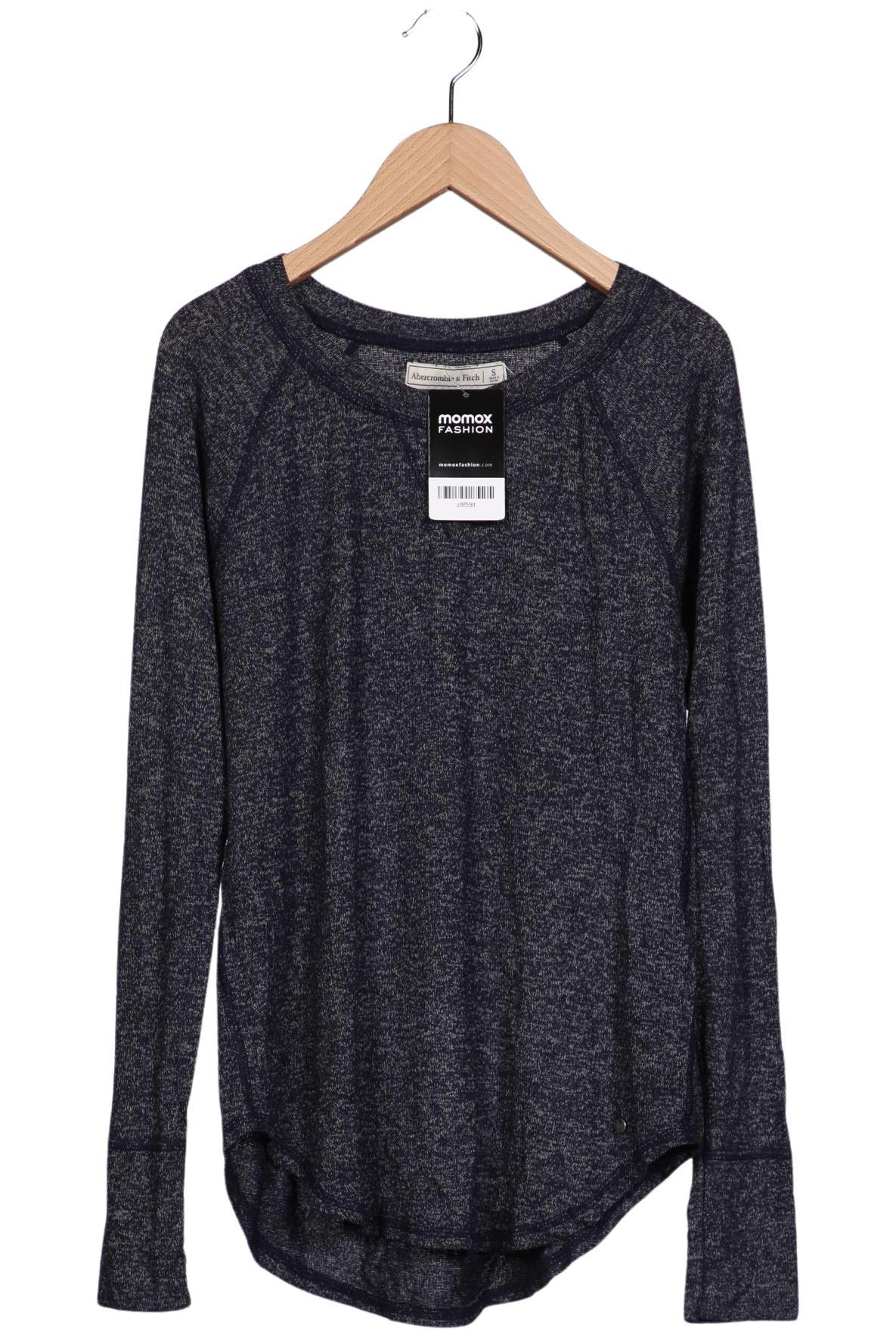 

Abercrombie & Fitch Damen Langarmshirt, marineblau, Gr. 36