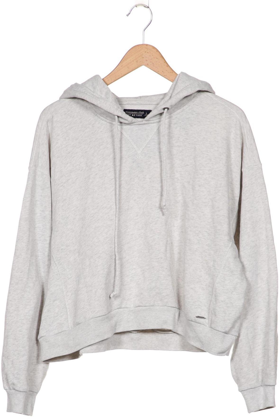 

Abercrombie & Fitch Damen Kapuzenpullover, grau