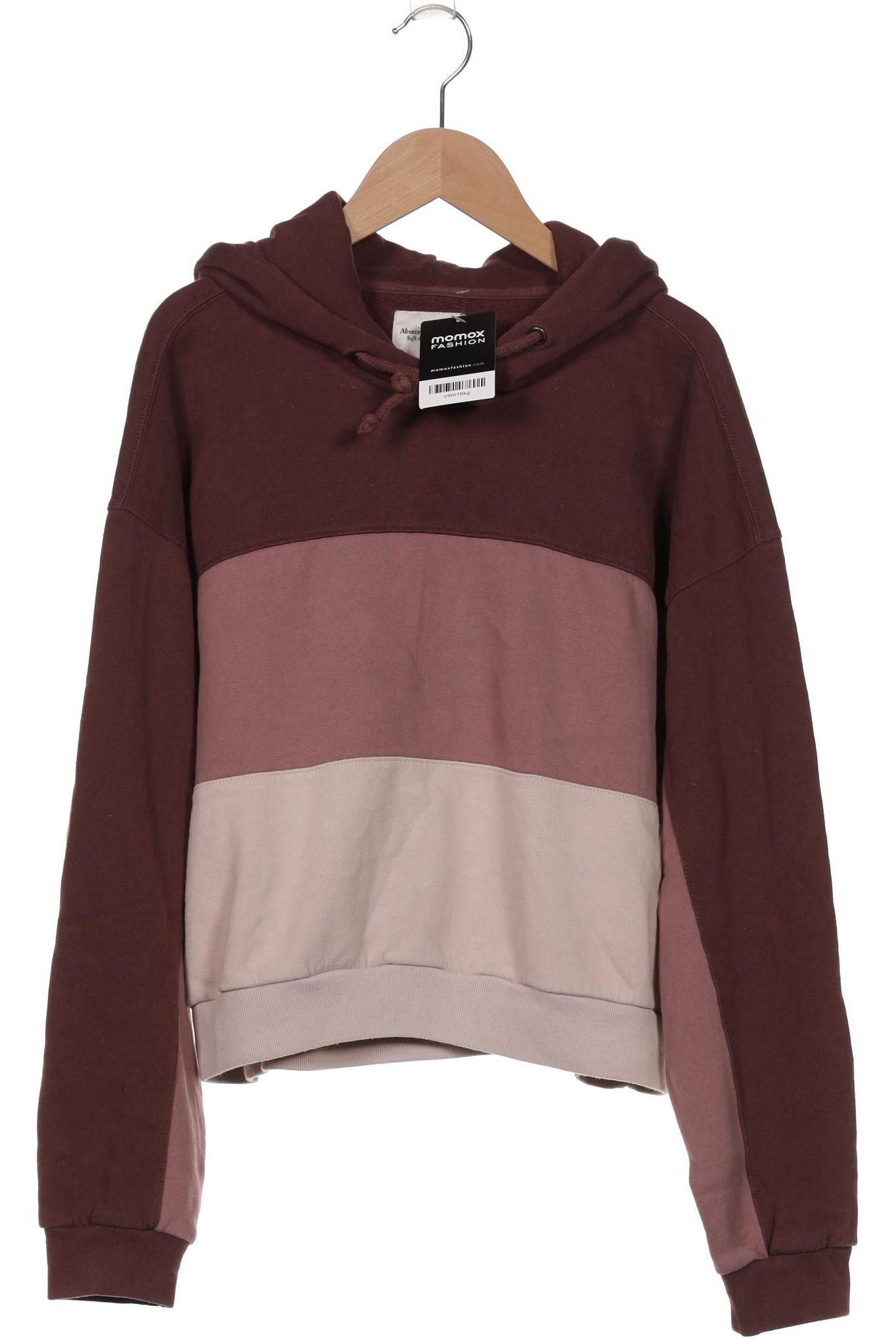 

Abercrombie & Fitch Damen Kapuzenpullover, bordeaux, Gr. 38