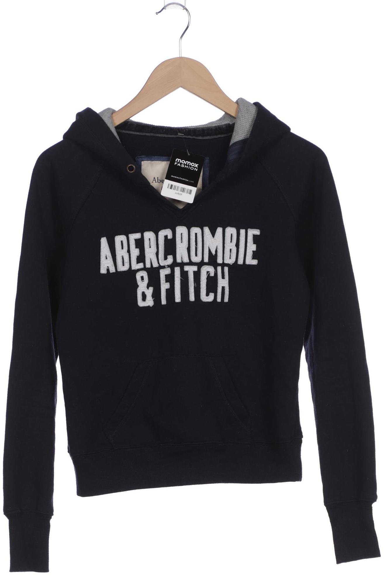 

Abercrombie & Fitch Damen Kapuzenpullover, marineblau, Gr. 38