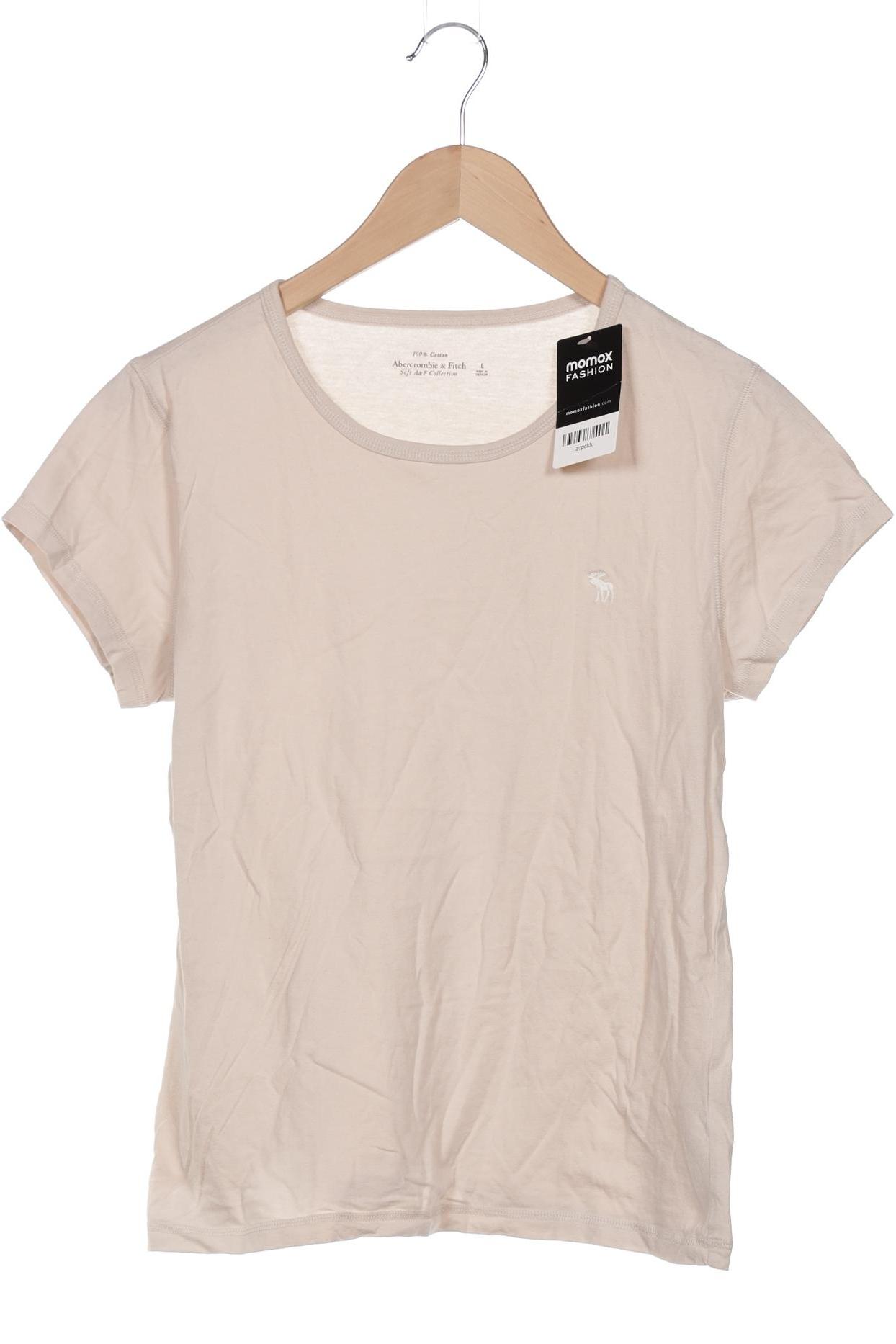 

Abercrombie & Fitch Damen T-Shirt, beige, Gr. 42