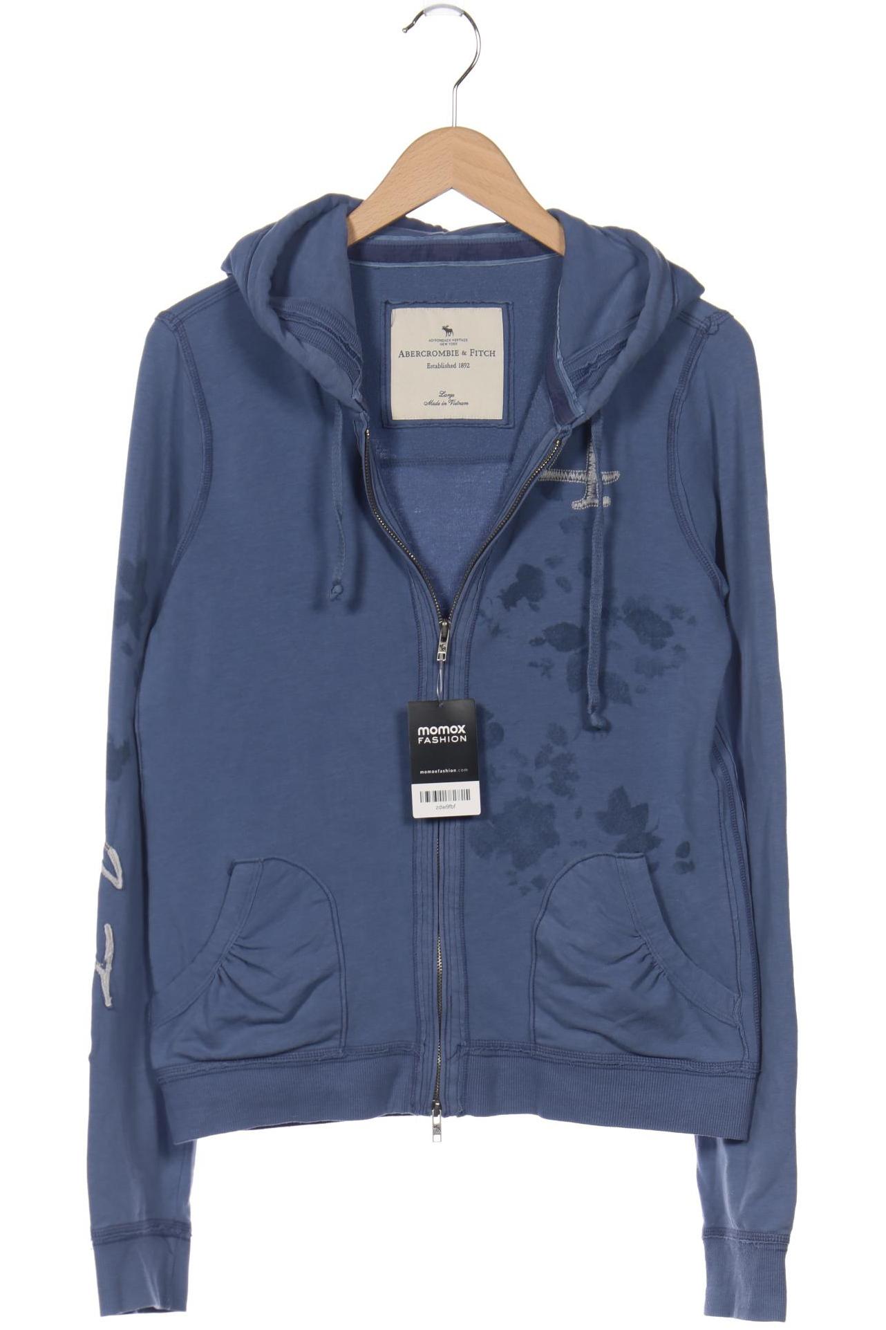

Abercrombie & Fitch Damen Kapuzenpullover, blau