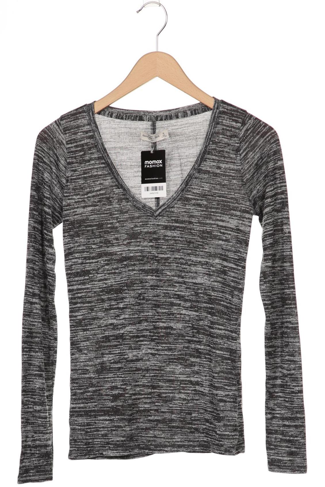 

Abercrombie & Fitch Damen Langarmshirt, grau