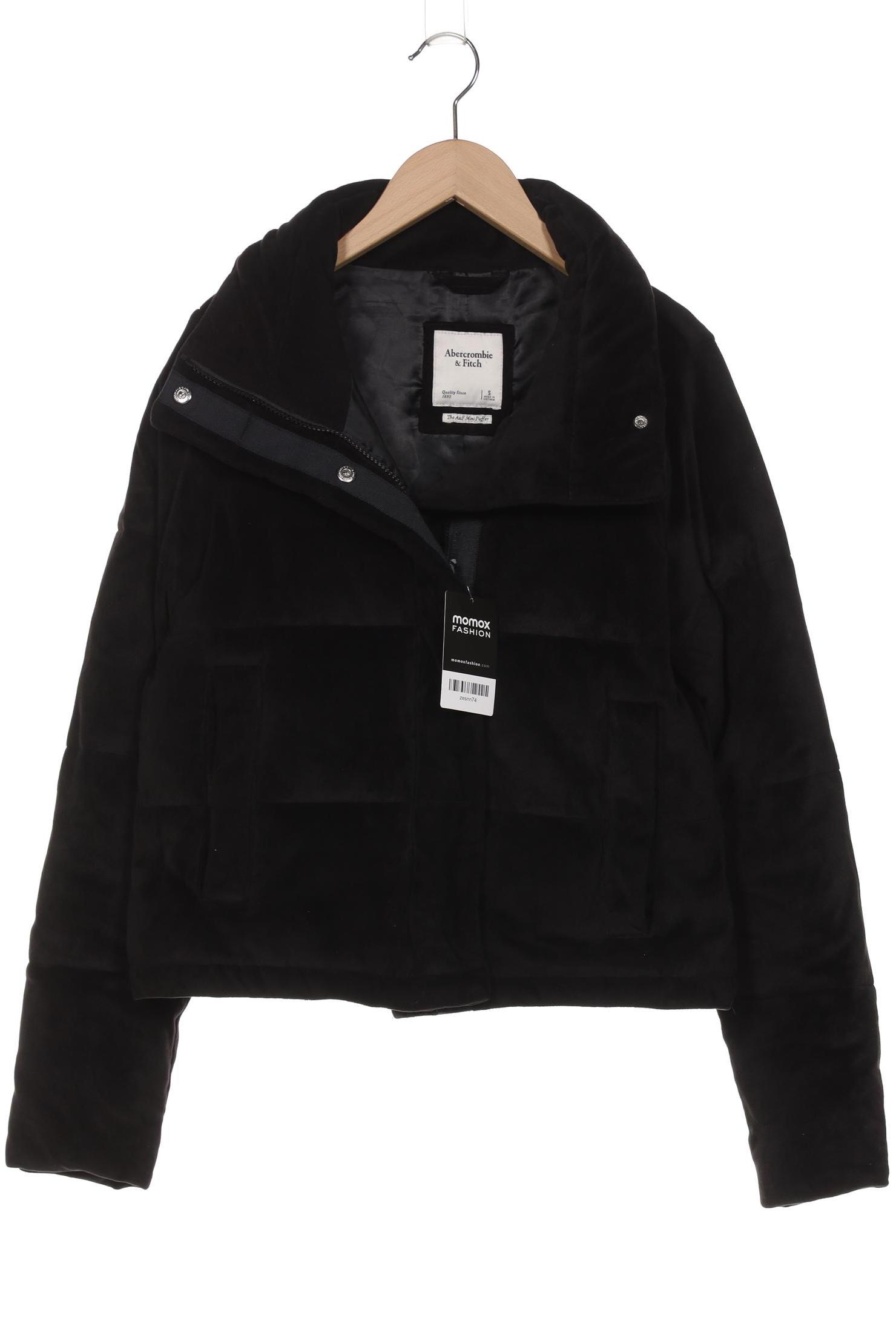 

Abercrombie & Fitch Damen Jacke, schwarz, Gr. 36