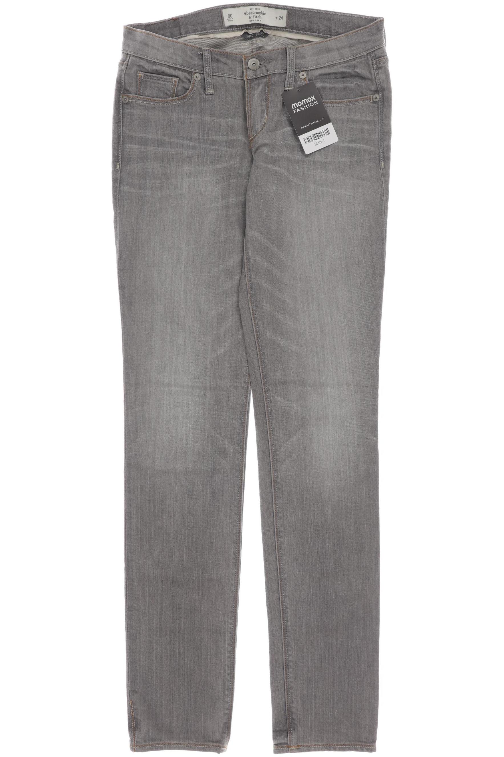 

Abercrombie & Fitch Damen Jeans, grau
