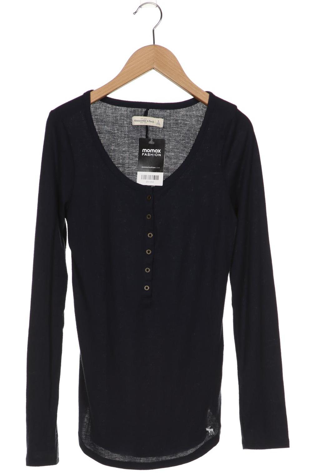 

Abercrombie & Fitch Damen Langarmshirt, marineblau