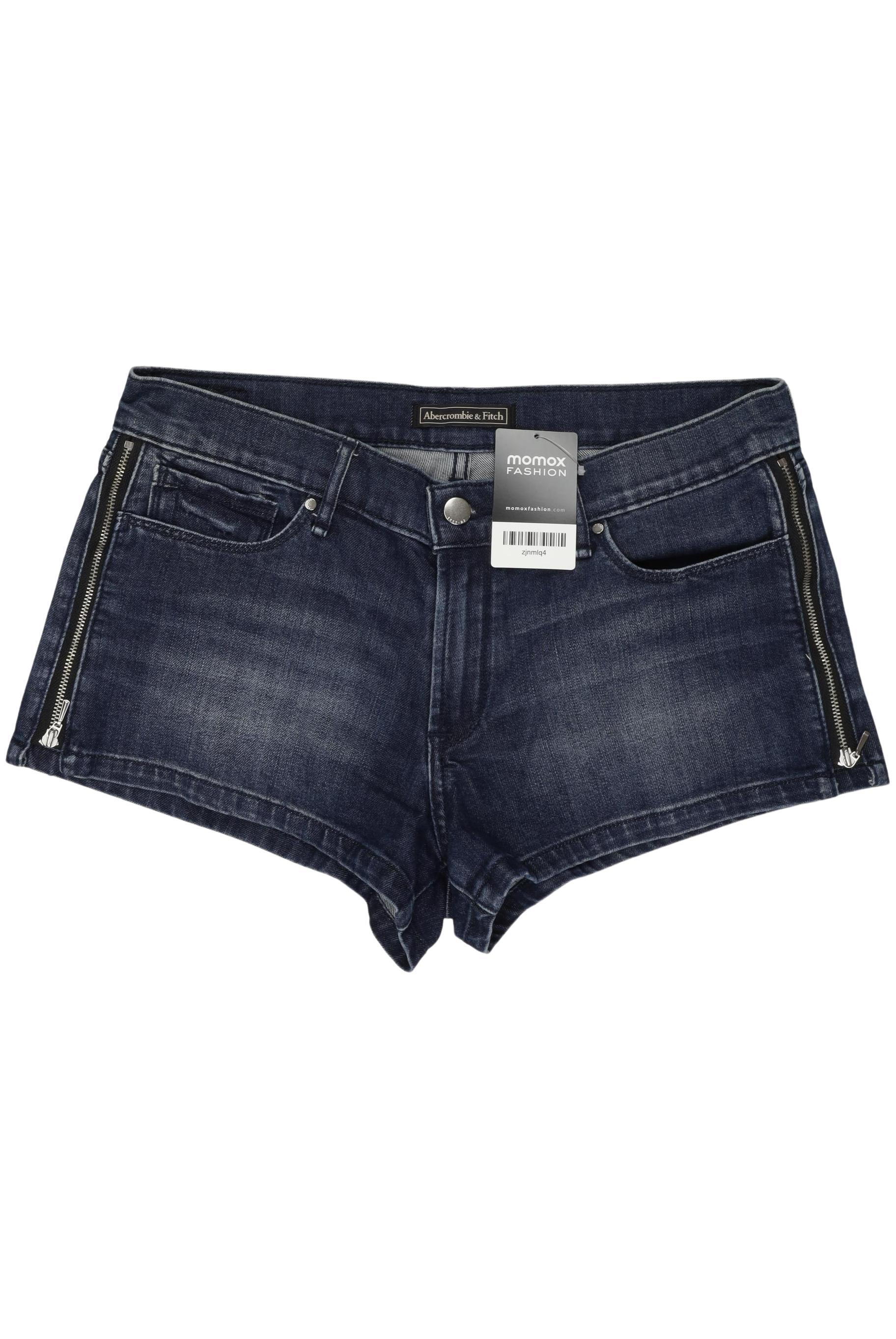 

Abercrombie & Fitch Damen Shorts, marineblau, Gr. 28