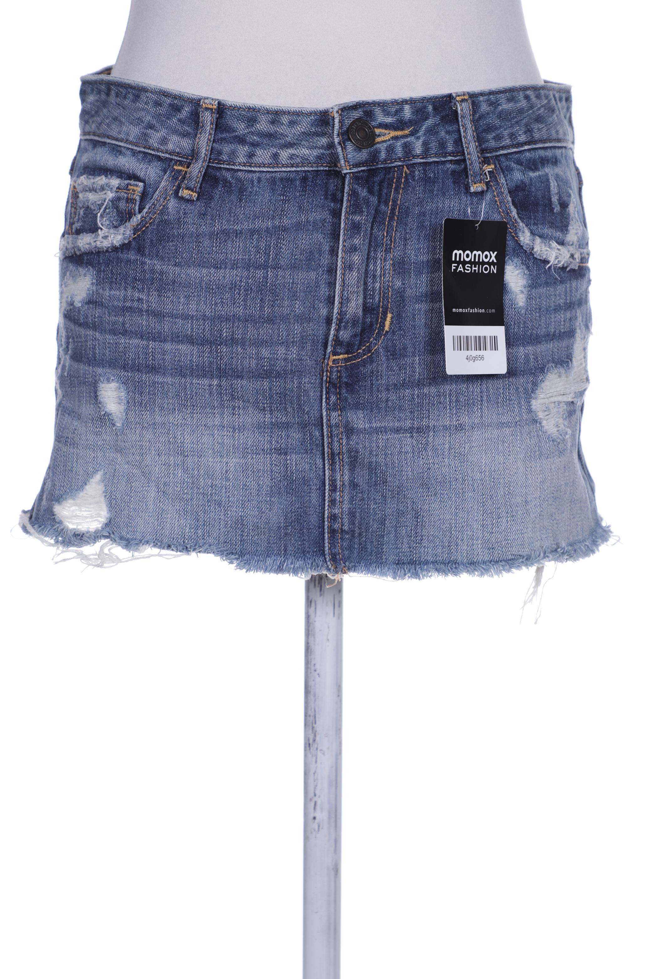 

Abercrombie & Fitch Damen Rock, blau, Gr. 26