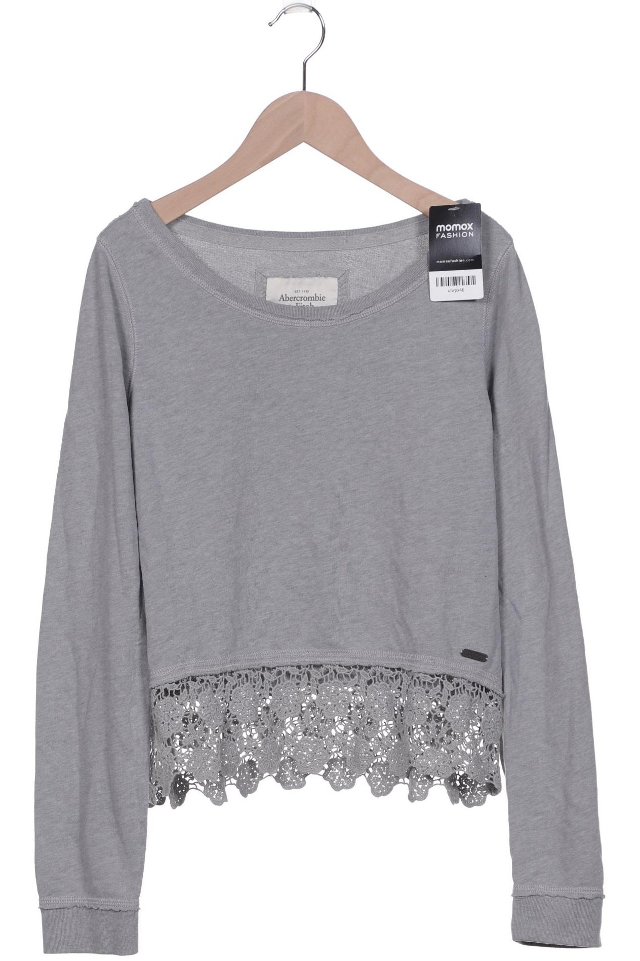 

Abercrombie & Fitch Damen Pullover, grau