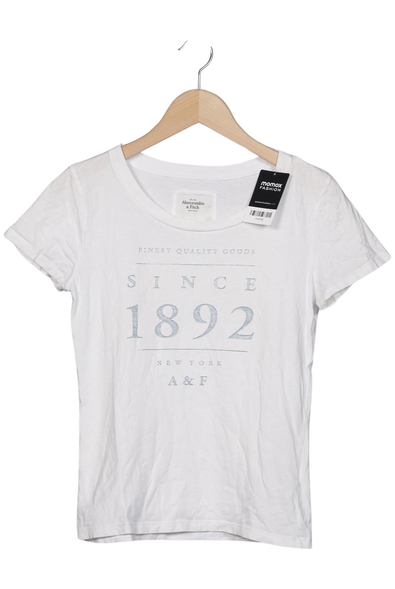 

Abercrombie & Fitch Damen T-Shirt, weiß, Gr. 42