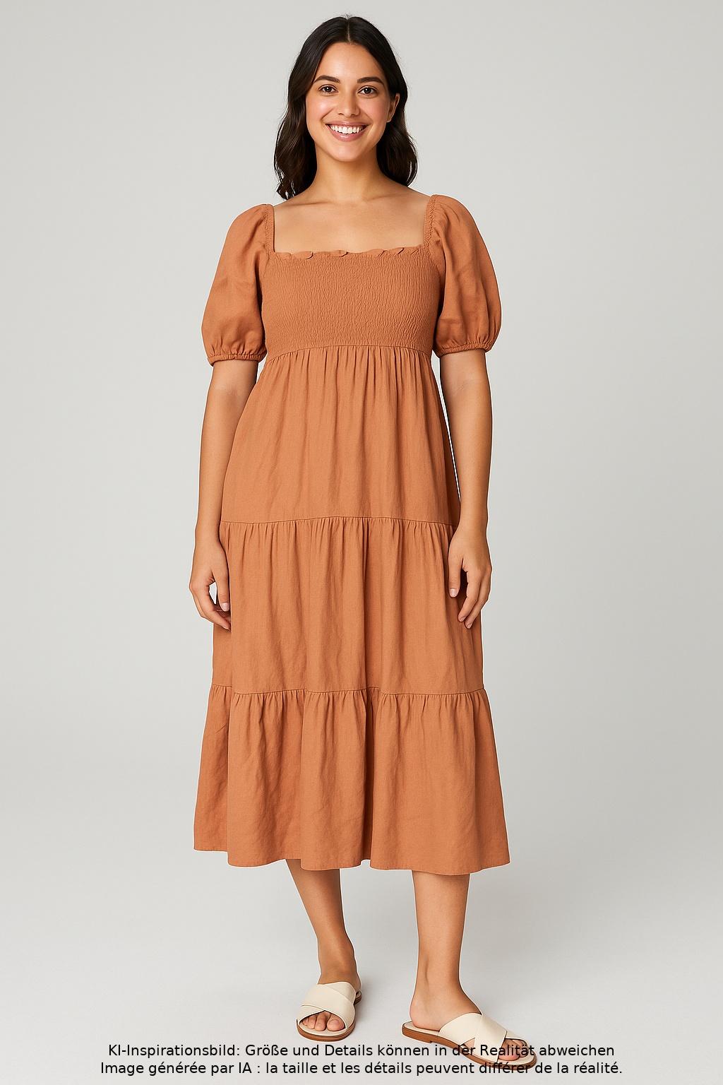 

Abercrombie & Fitch Damen Kleid, orange, Gr. 32