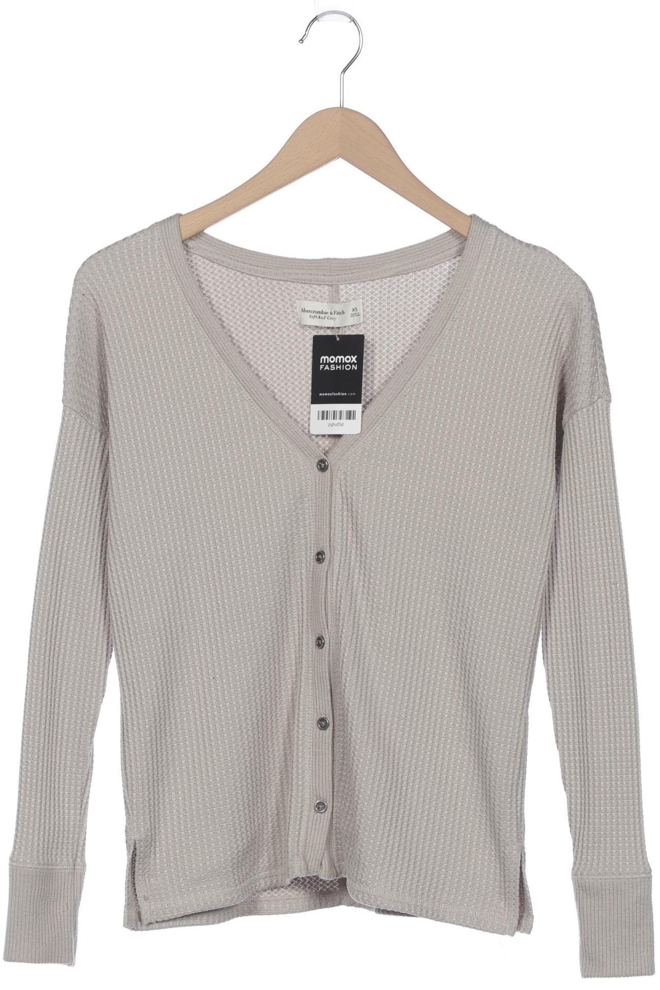 

Abercrombie & Fitch Damen Strickjacke, grau, Gr. 34