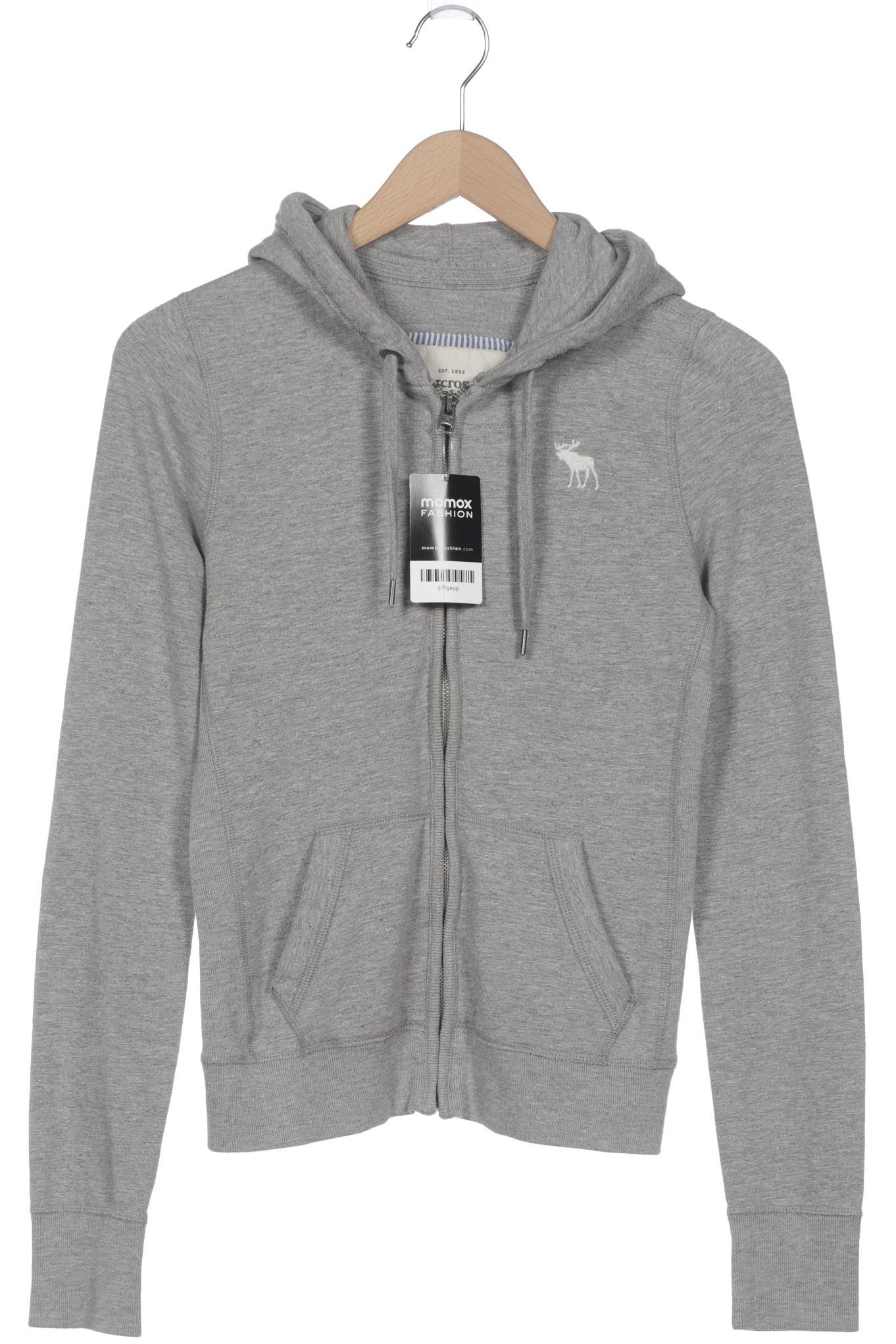 

Abercrombie & Fitch Damen Kapuzenpullover, grau, Gr. 36