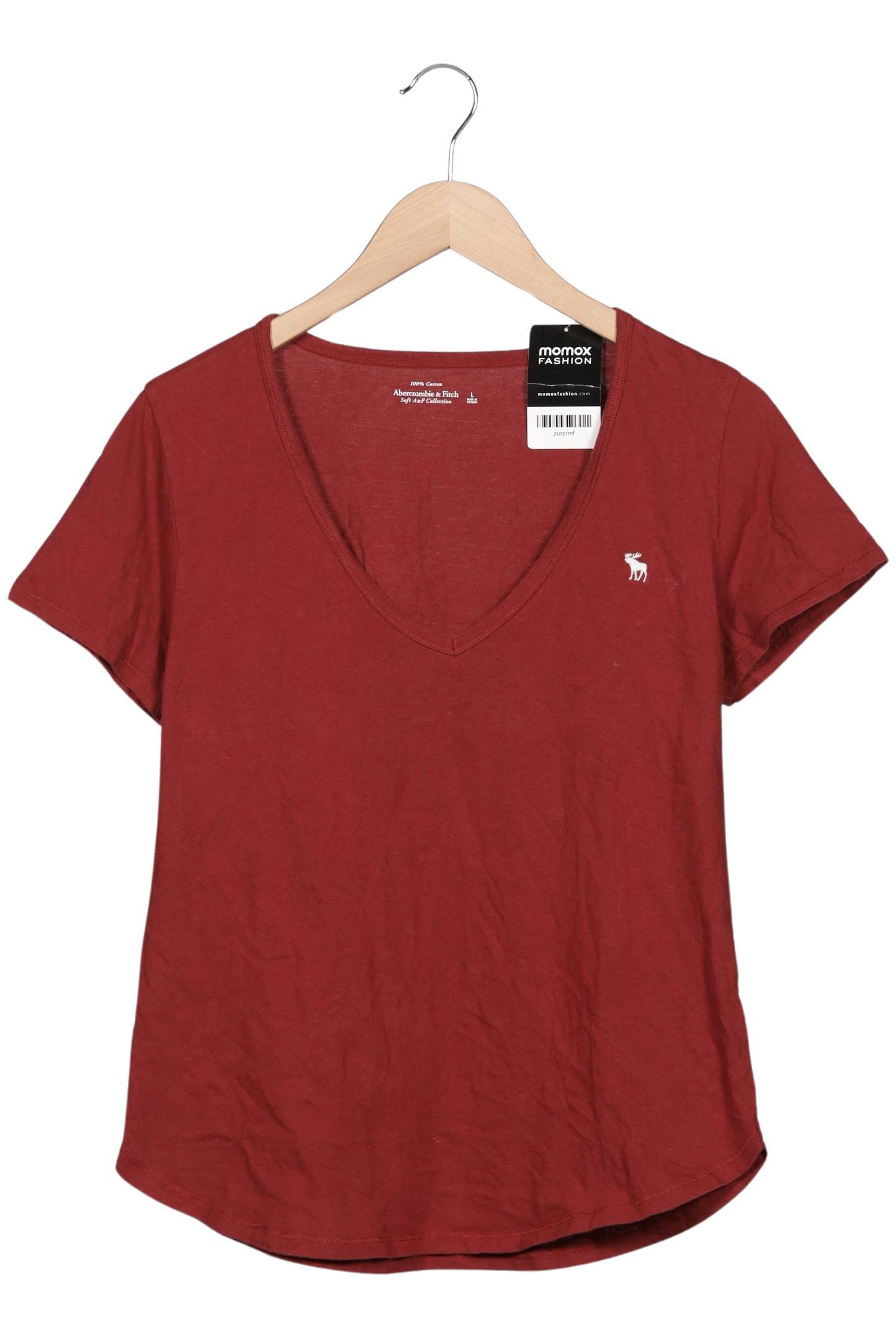

Abercrombie & Fitch Damen T-Shirt, rot, Gr. 42