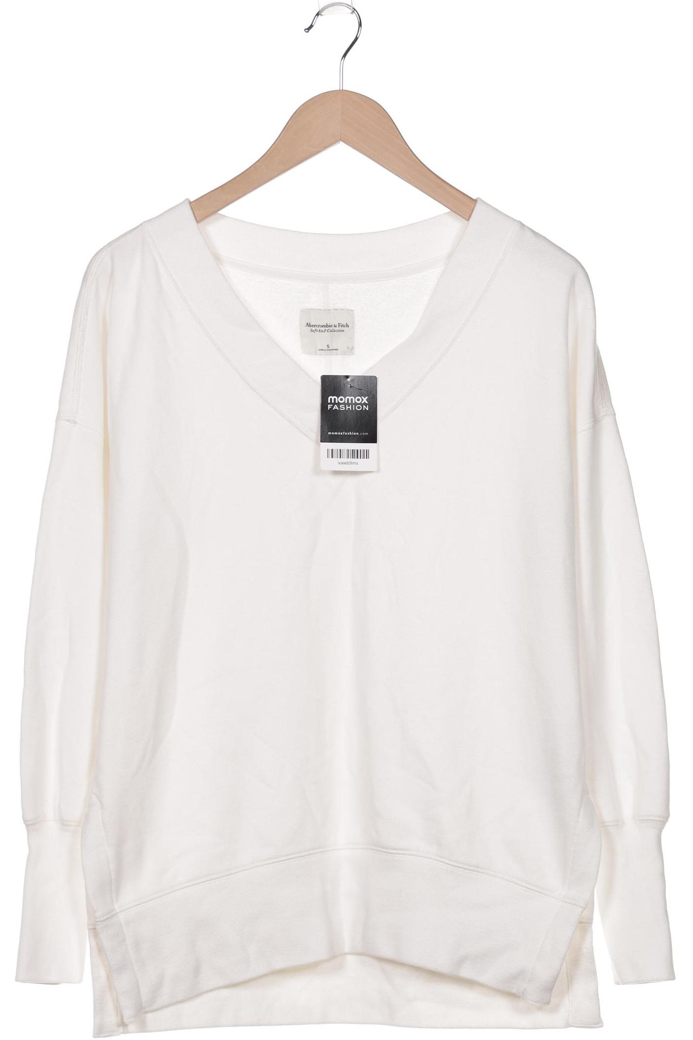 

Abercrombie & Fitch Damen Sweatshirt, cremeweiß, Gr. 36