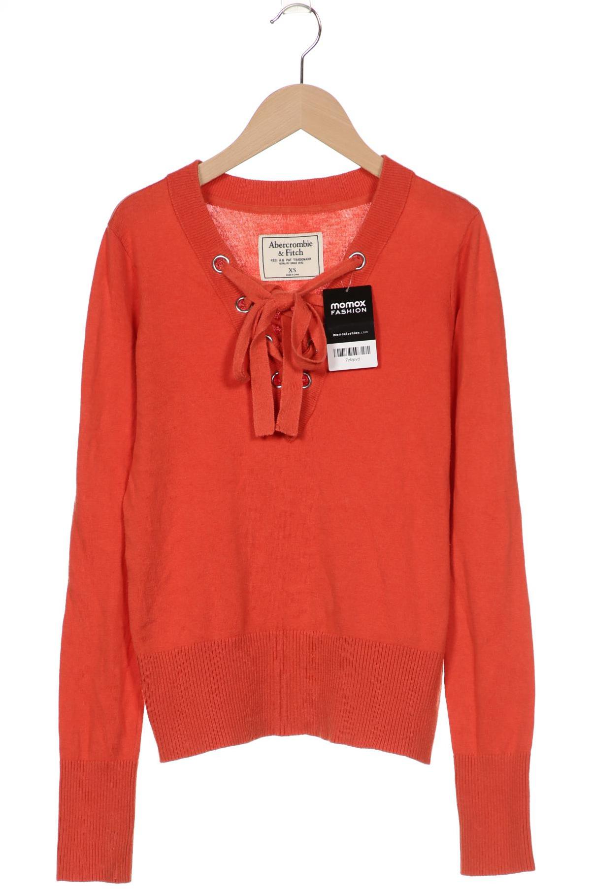 

Abercrombie & Fitch Damen Pullover, orange, Gr. 34