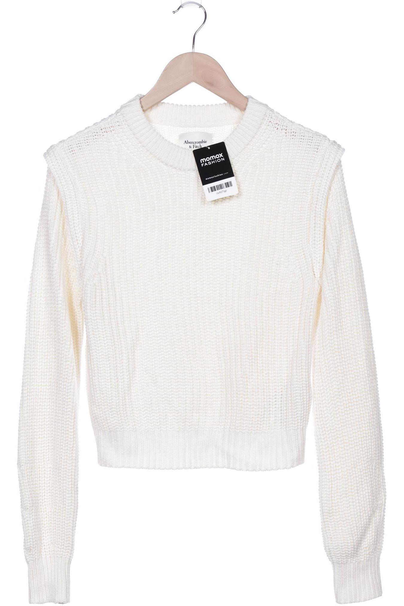 

Abercrombie & Fitch Damen Pullover, cremeweiß, Gr. 34