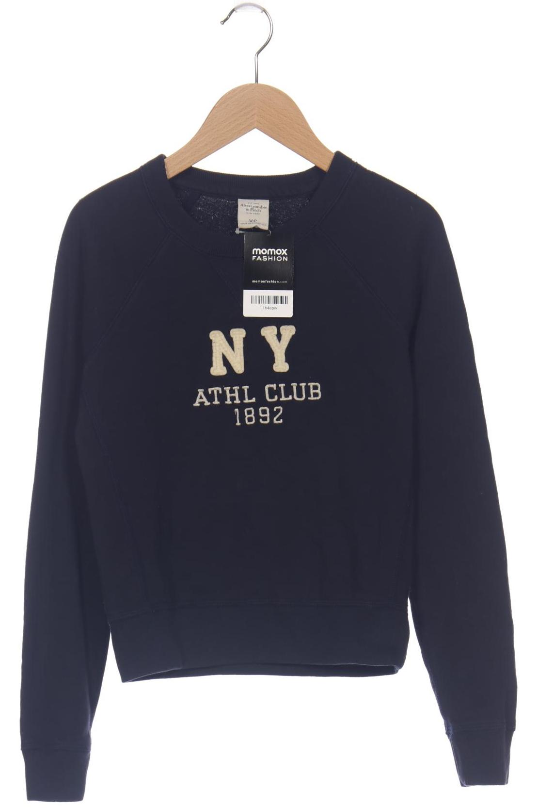 

Abercrombie & Fitch Damen Sweatshirt, marineblau, Gr. 34
