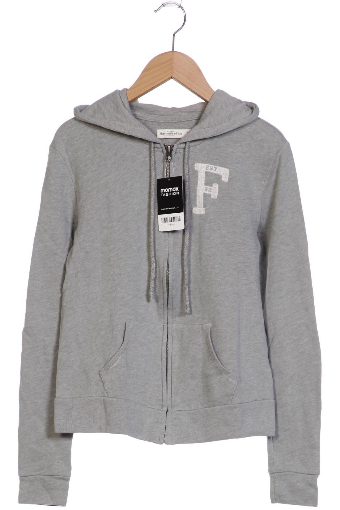 

Abercrombie & Fitch Damen Kapuzenpullover, grau, Gr. 36