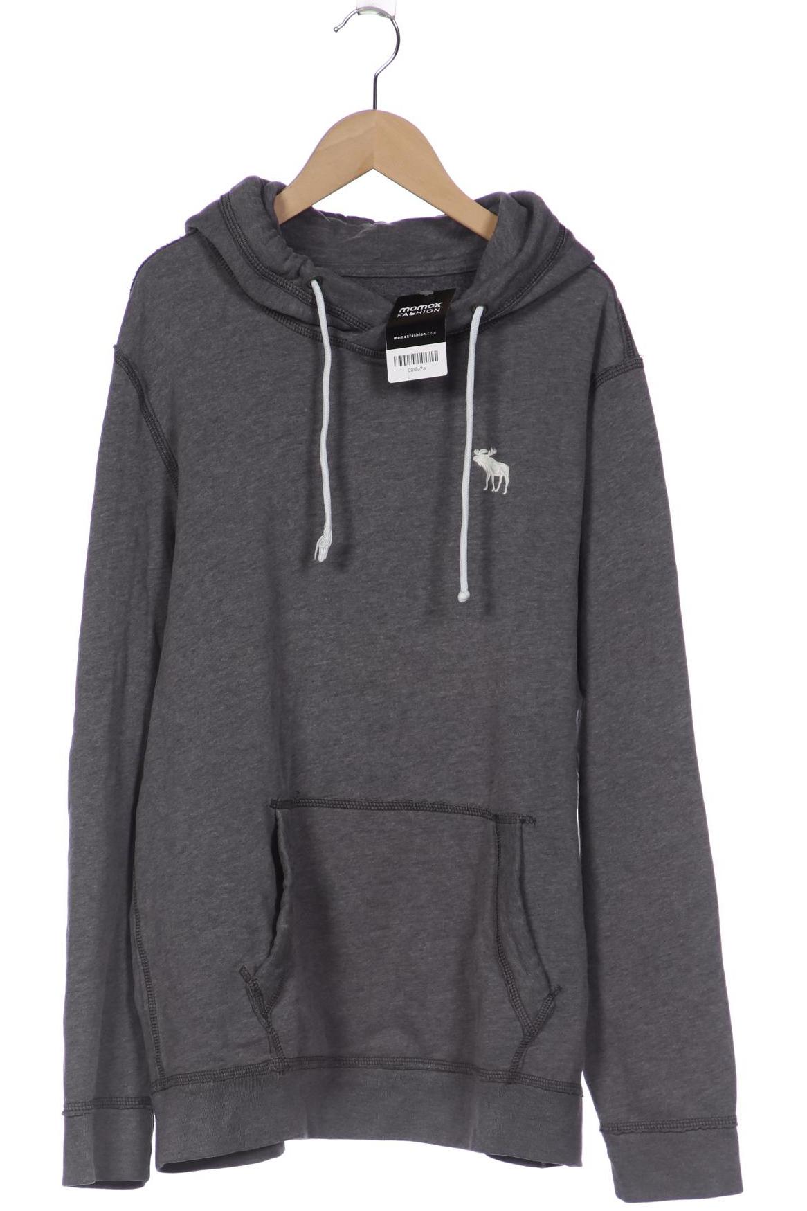 

Abercrombie & Fitch Herren Kapuzenpullover, grau