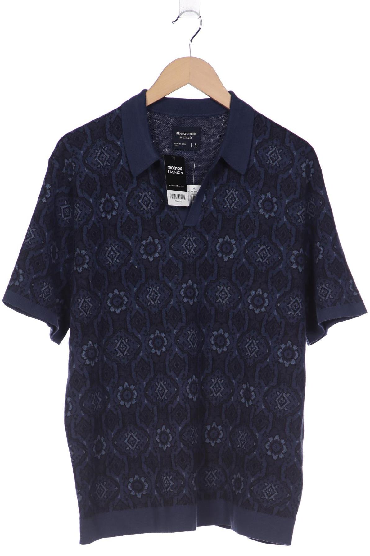 

Abercrombie & Fitch Herren Poloshirt, marineblau