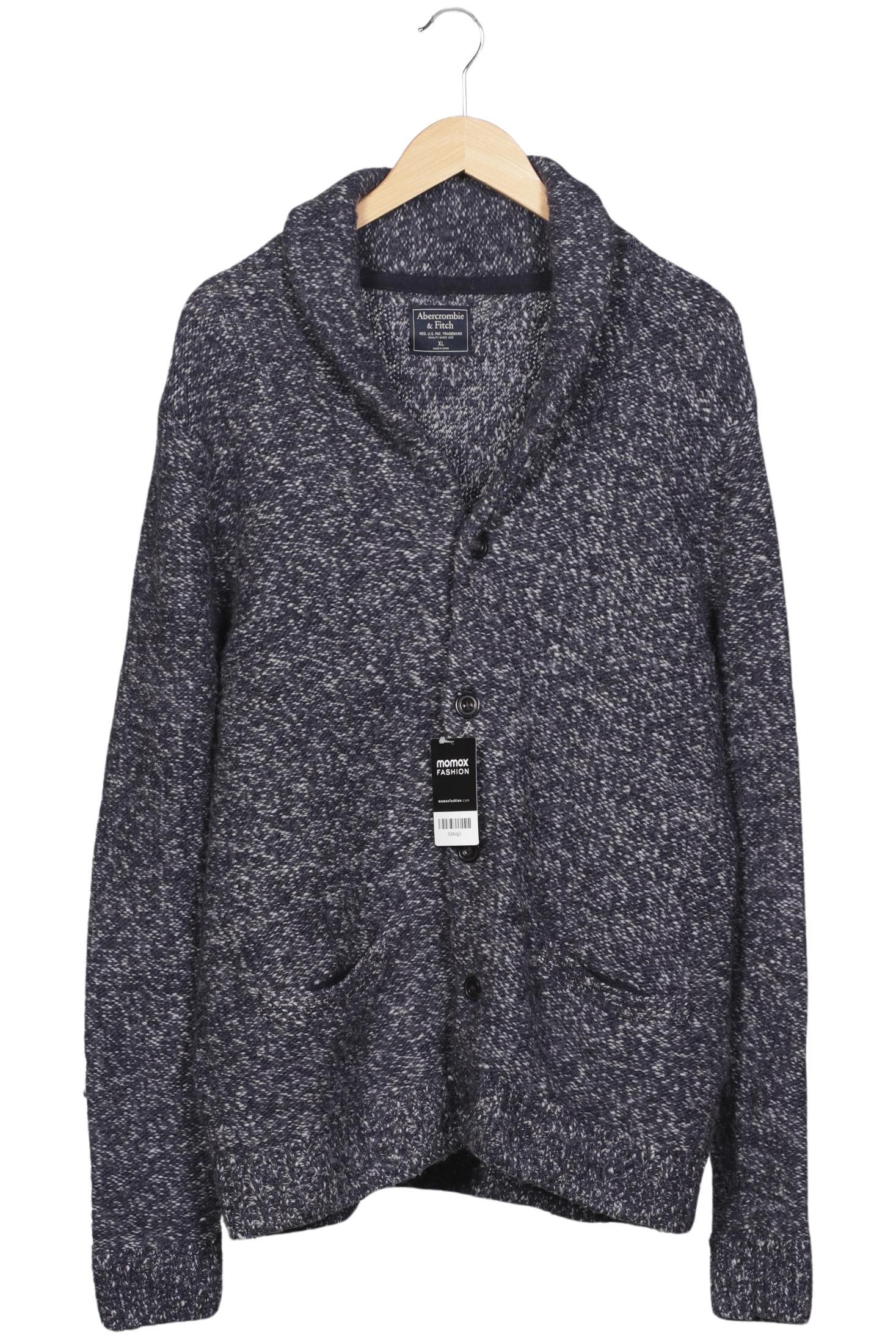 

Abercrombie & Fitch Herren Strickjacke, marineblau, Gr. 54