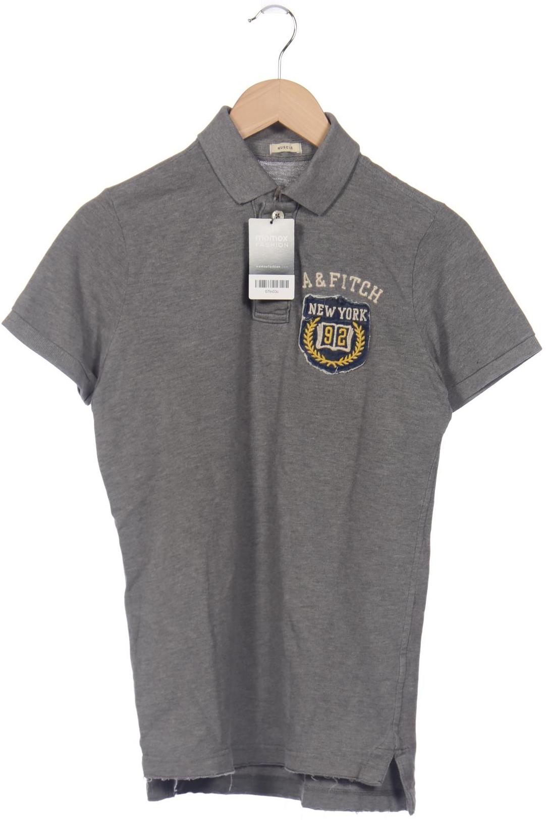 

Abercrombie & Fitch Herren Poloshirt, grau
