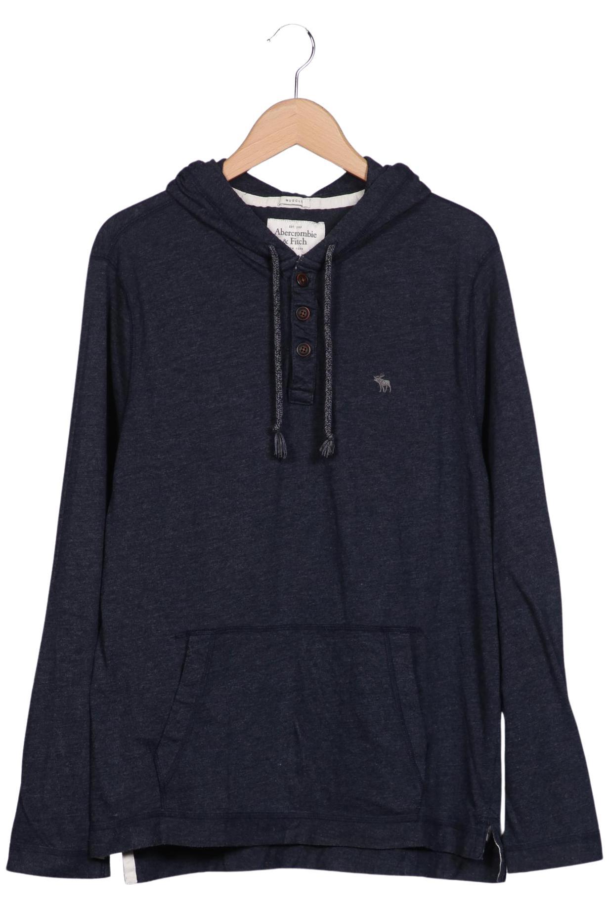 

Abercrombie & Fitch Herren Kapuzenpullover, marineblau, Gr. 52