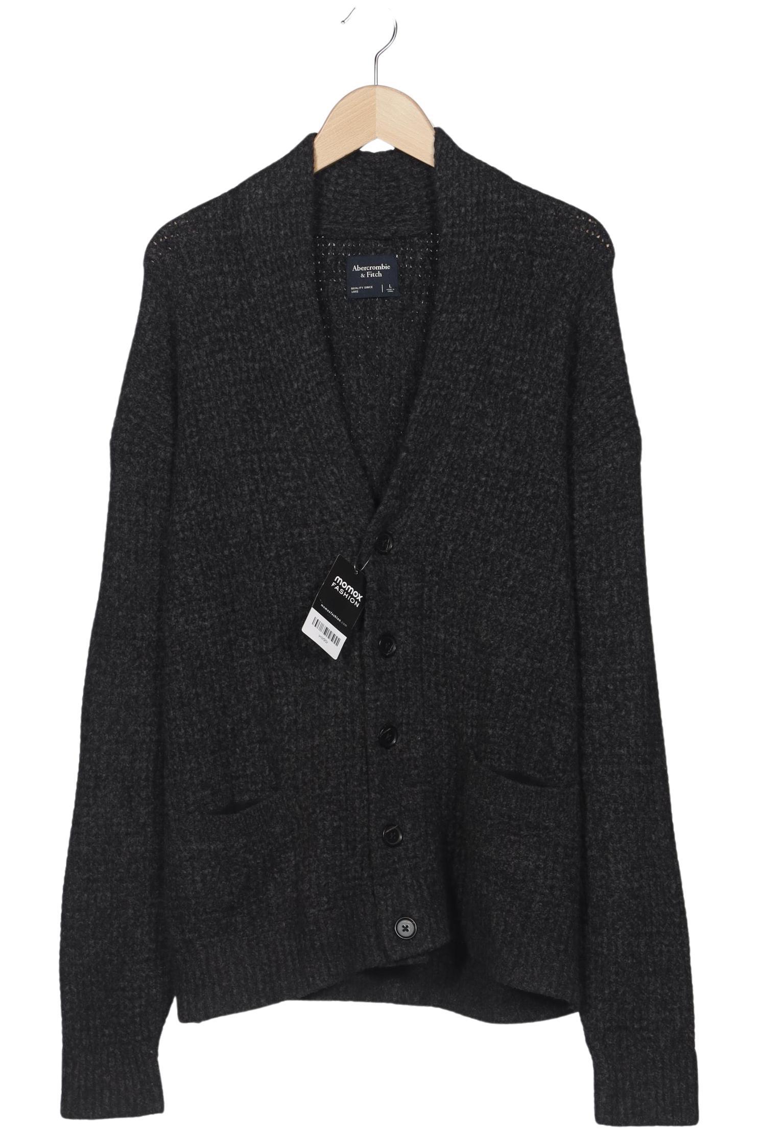 

Abercrombie & Fitch Herren Strickjacke, grau, Gr. 52