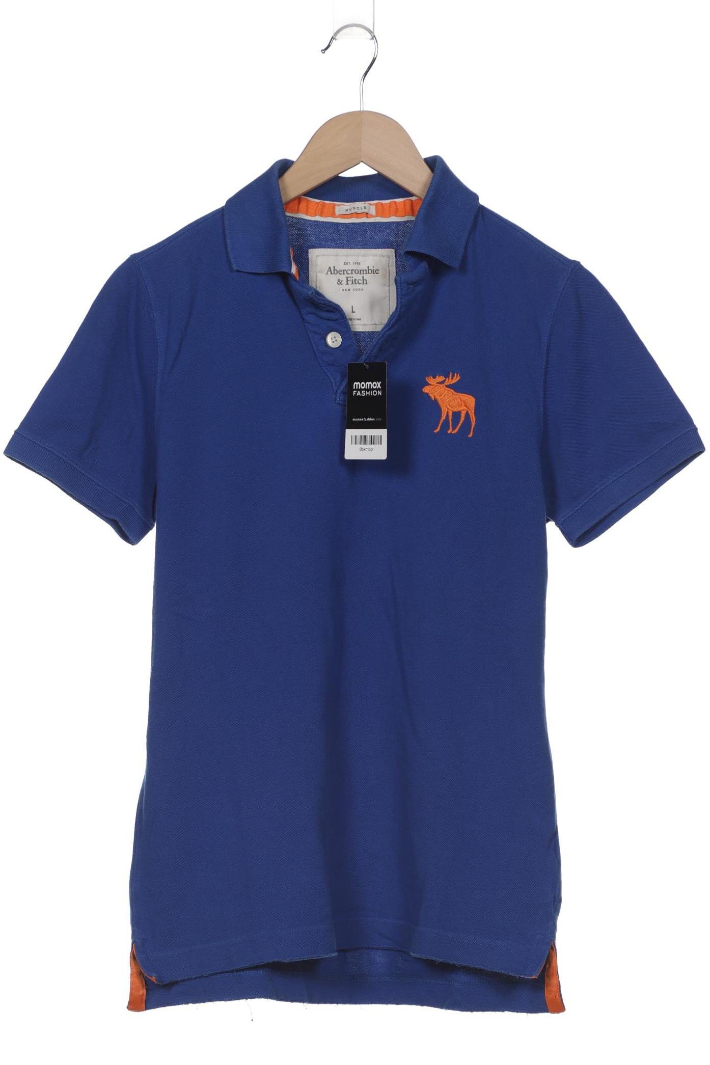 

Abercrombie & Fitch Herren Poloshirt, blau, Gr. 52