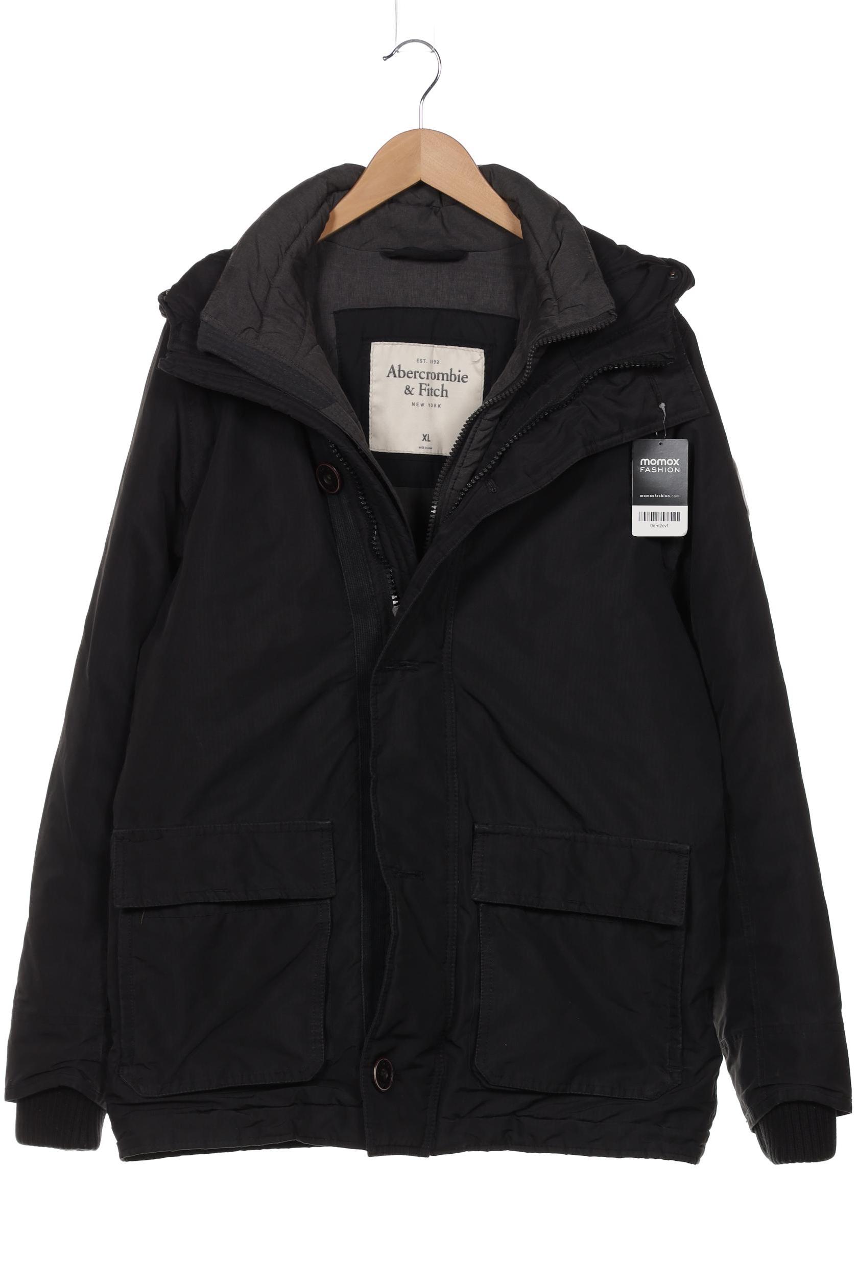 

Abercrombie & Fitch Herren Jacke, schwarz, Gr. 54