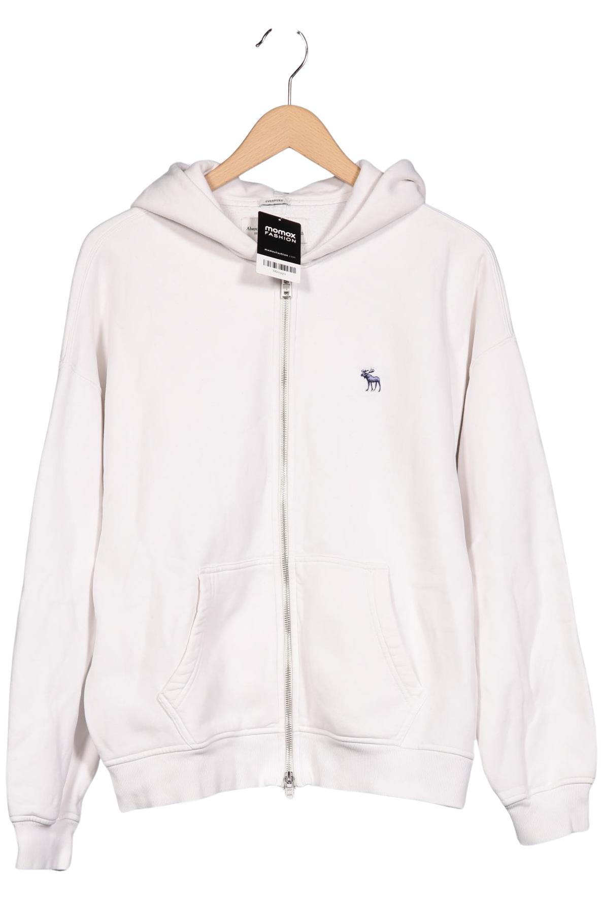 

Abercrombie & Fitch Herren Kapuzenpullover, weiß, Gr. 46